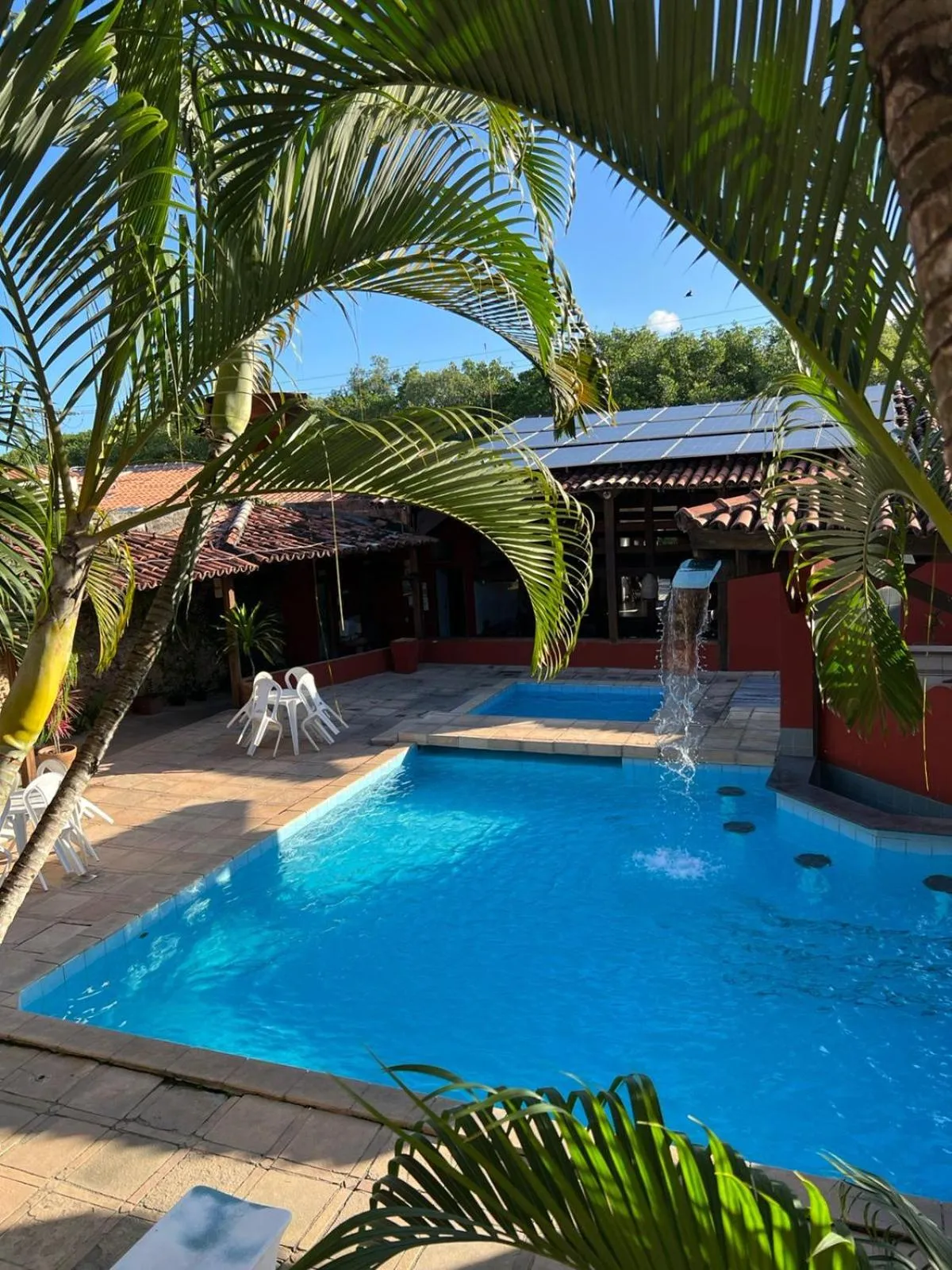 Swimming pool in Hotel Recanto Do Sol