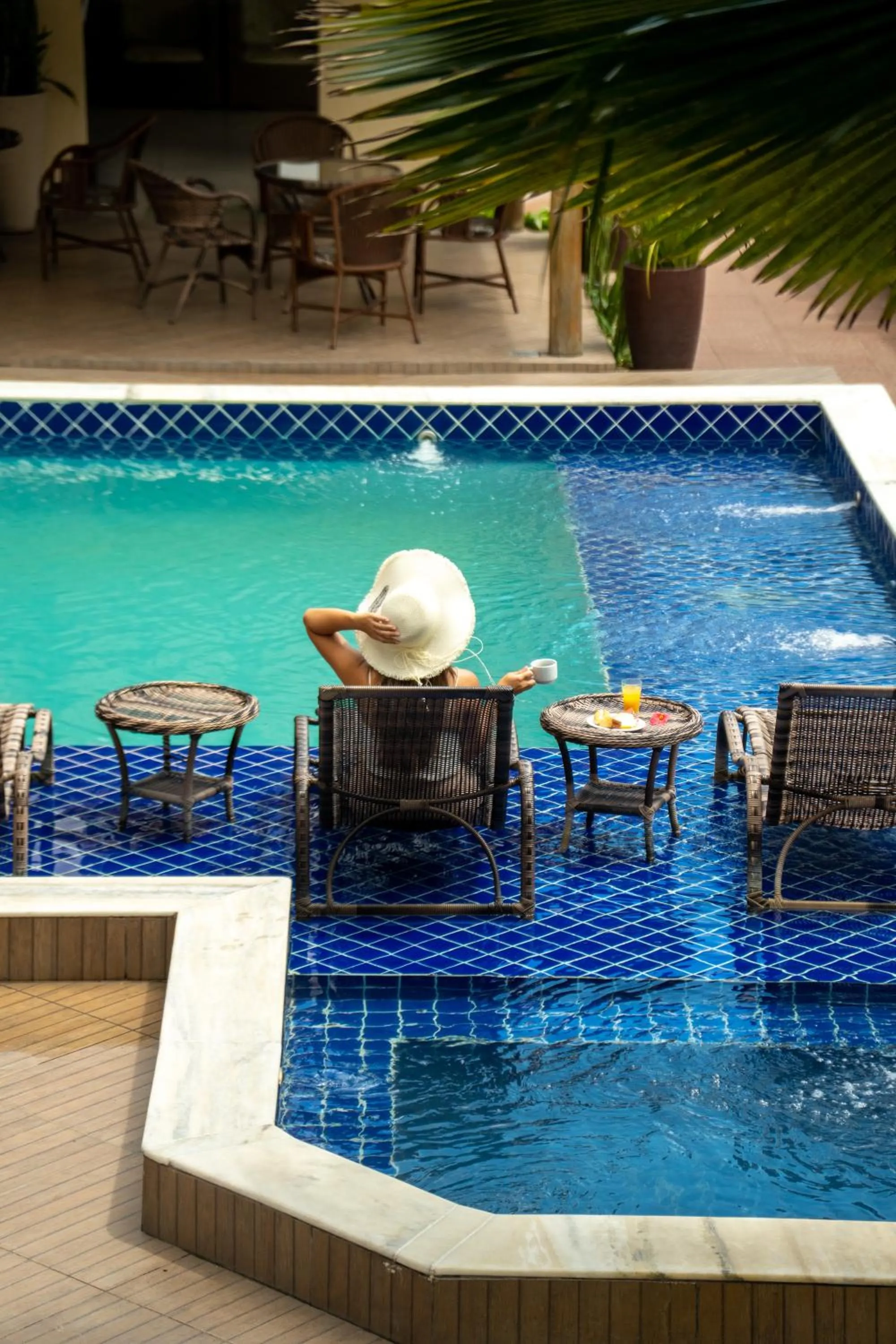 Swimming pool in Hotel Porto Dourado - Rede Bem Bahia