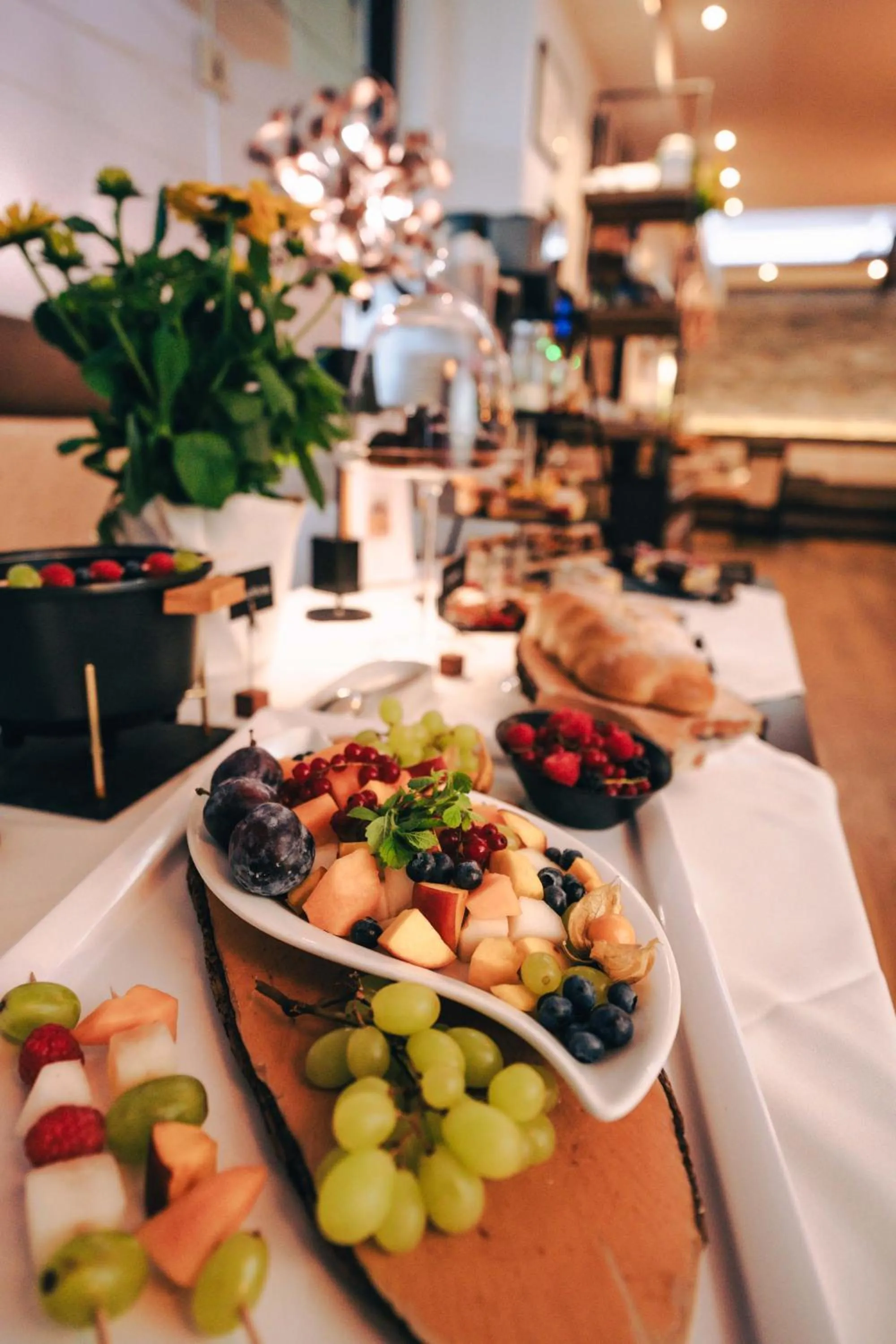 Buffet breakfast in Patrix Hotel, Restaurant, Bar