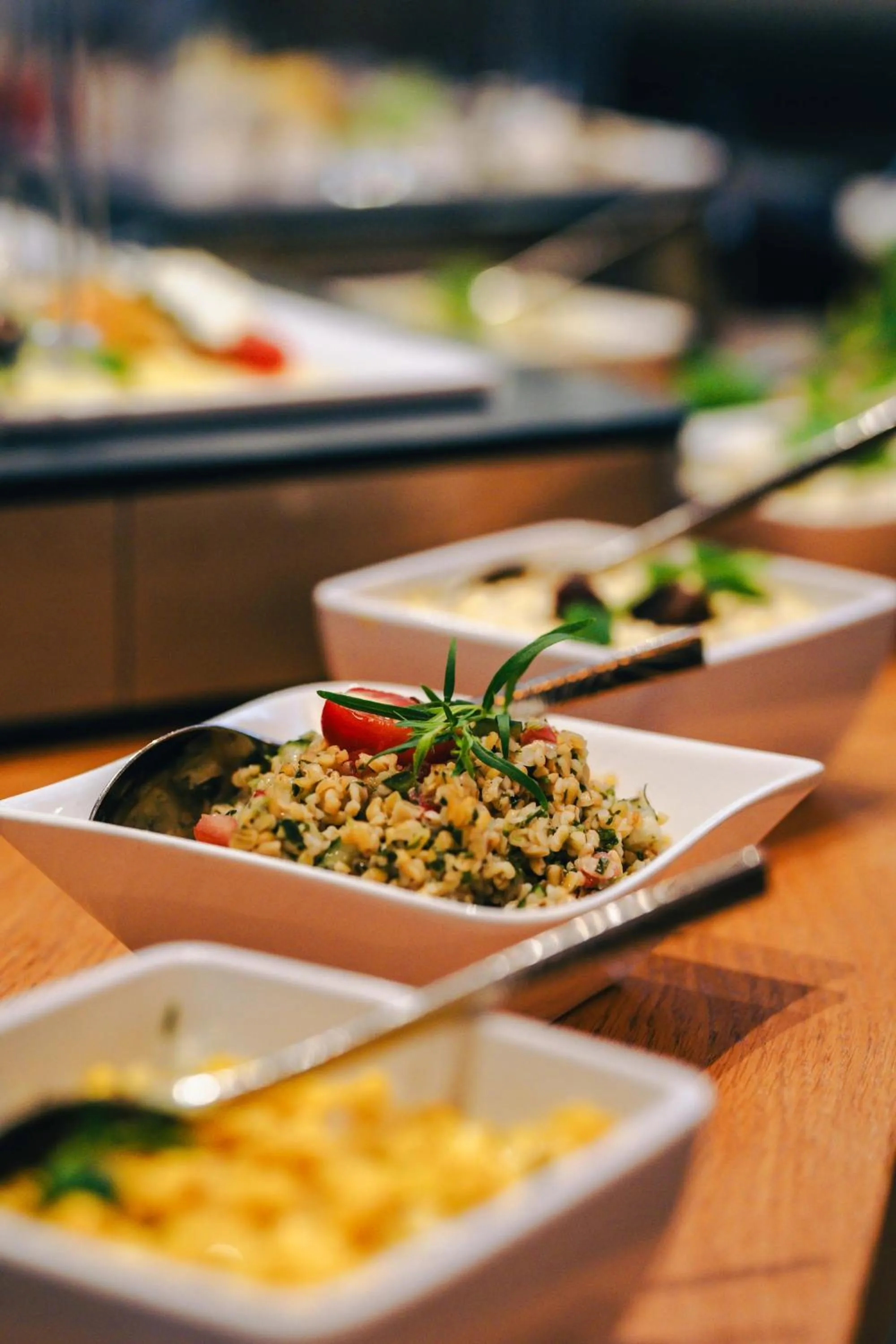 Buffet breakfast in Patrix Hotel, Restaurant, Bar