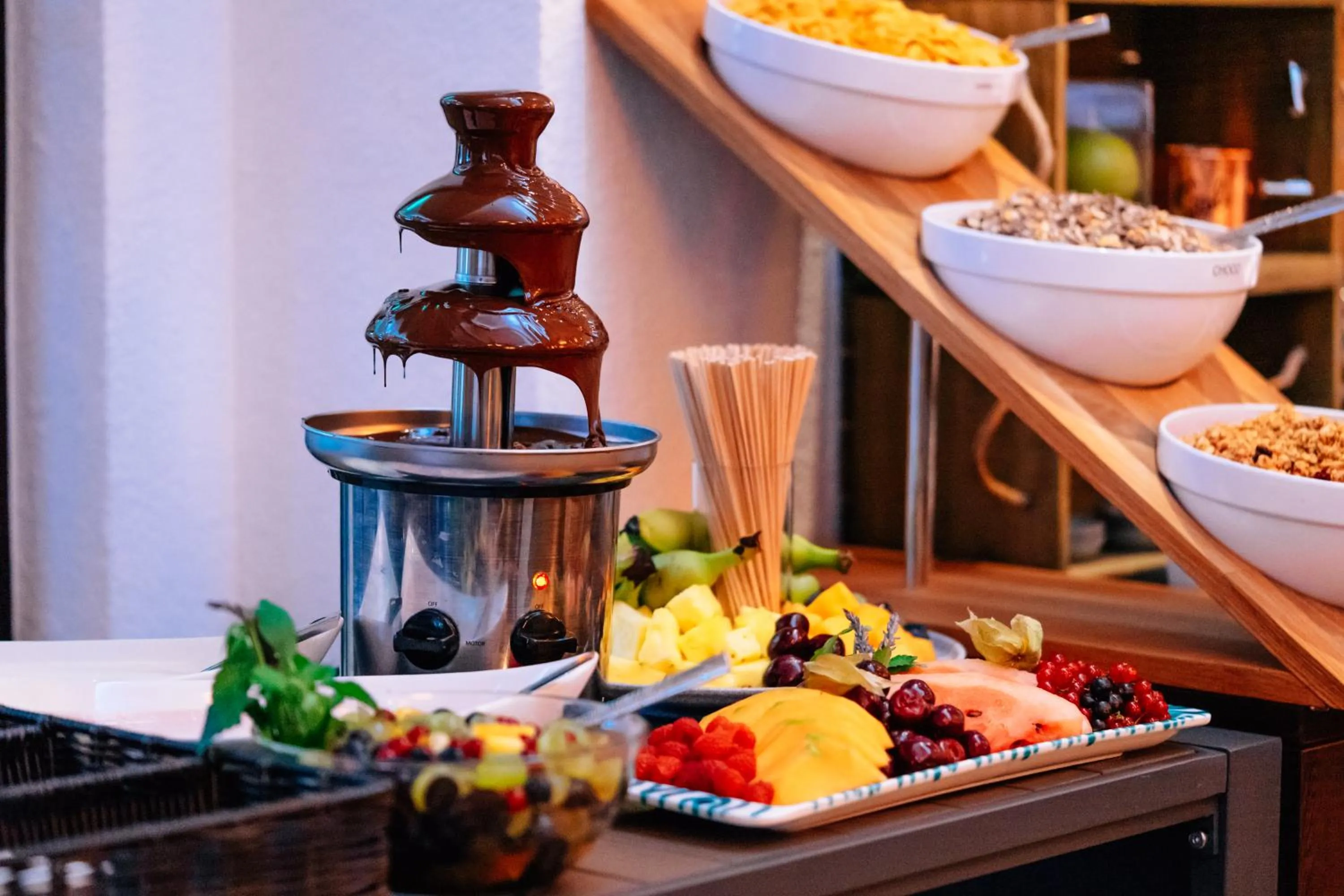 Breakfast in Patrix Hotel, Restaurant, Bar