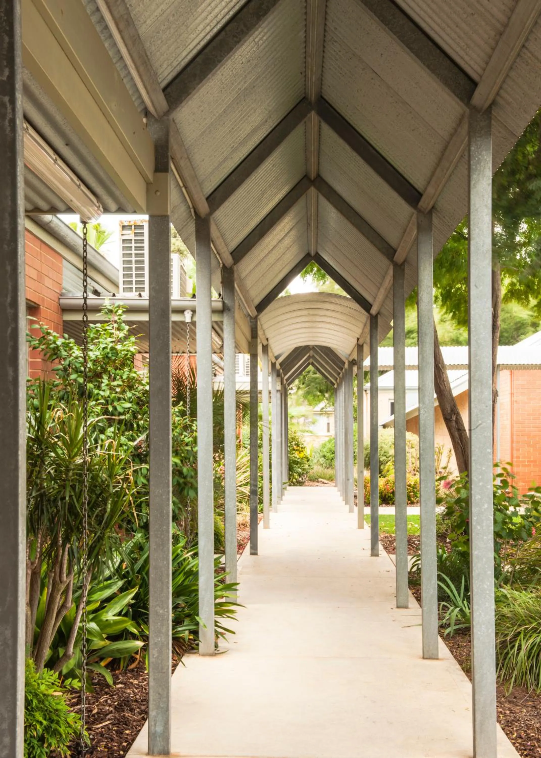Facade/entrance in Strath Motel
