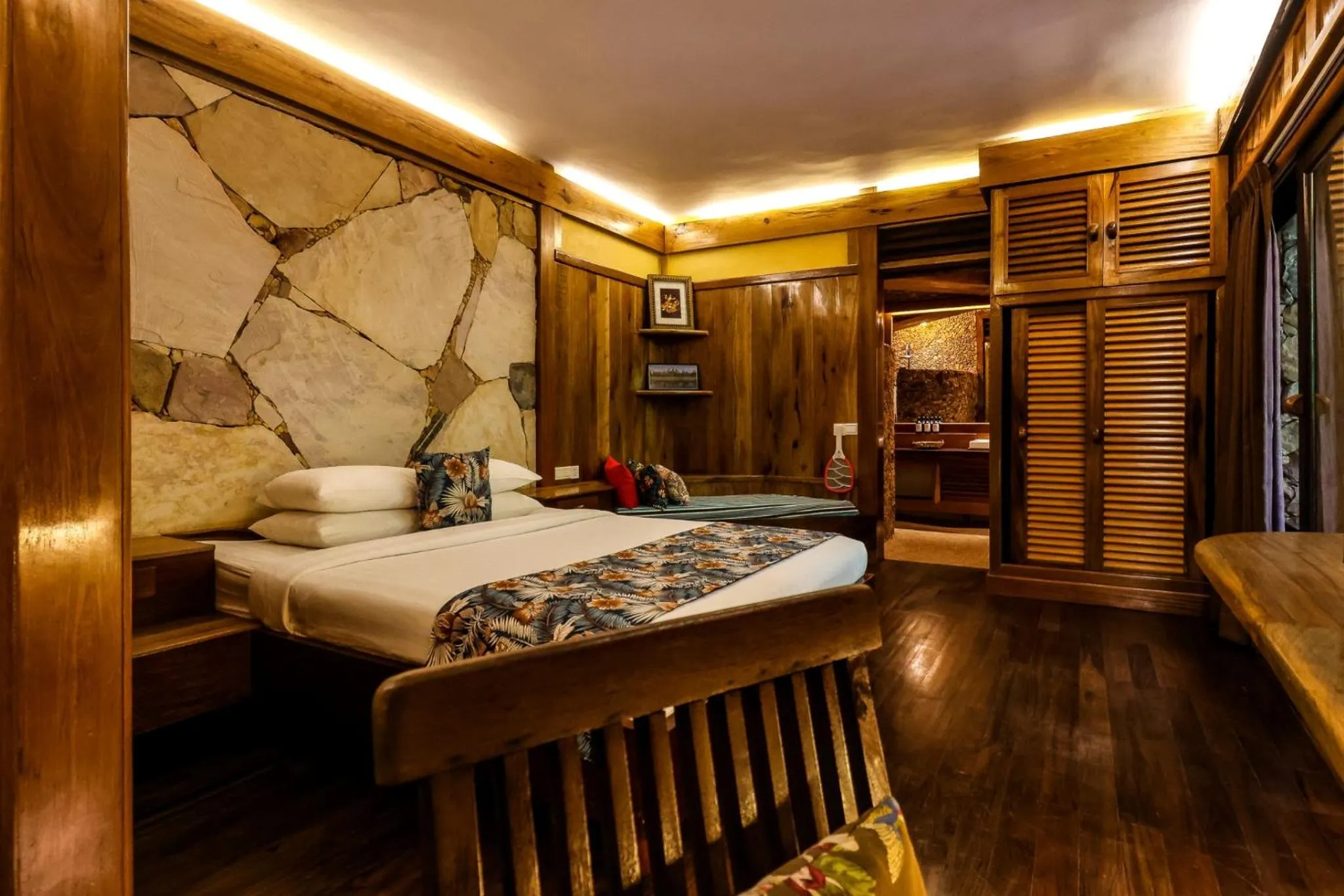 Bed in Veranda Natural Resort