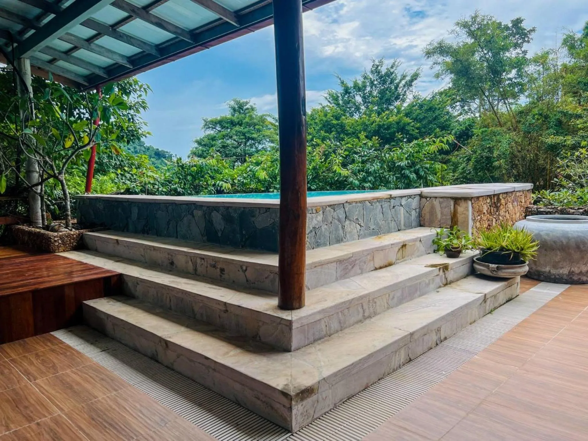 Pool view in Veranda Natural Resort