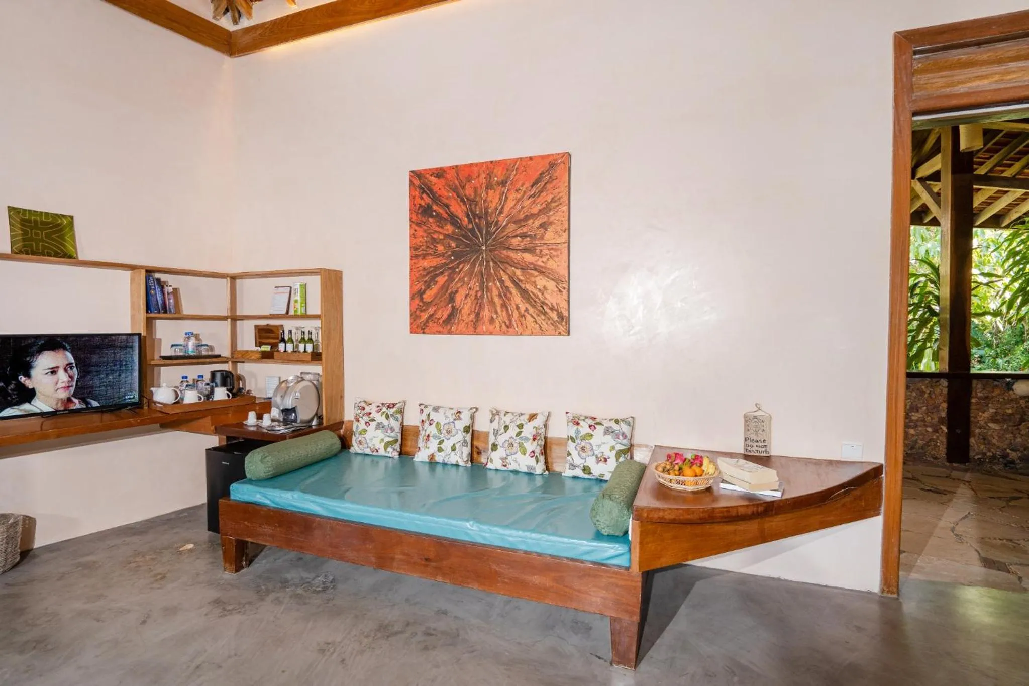 Seating area in Veranda Natural Resort