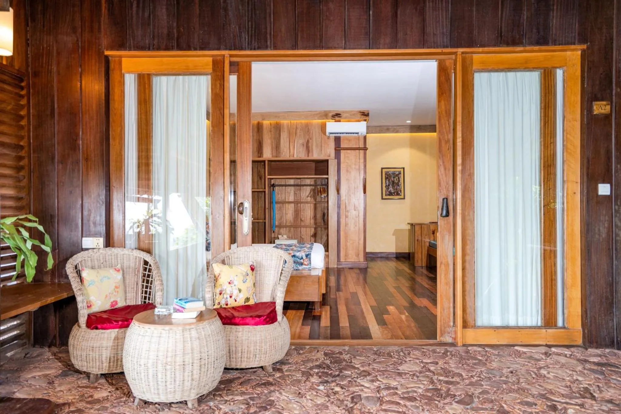 Seating area in Veranda Natural Resort