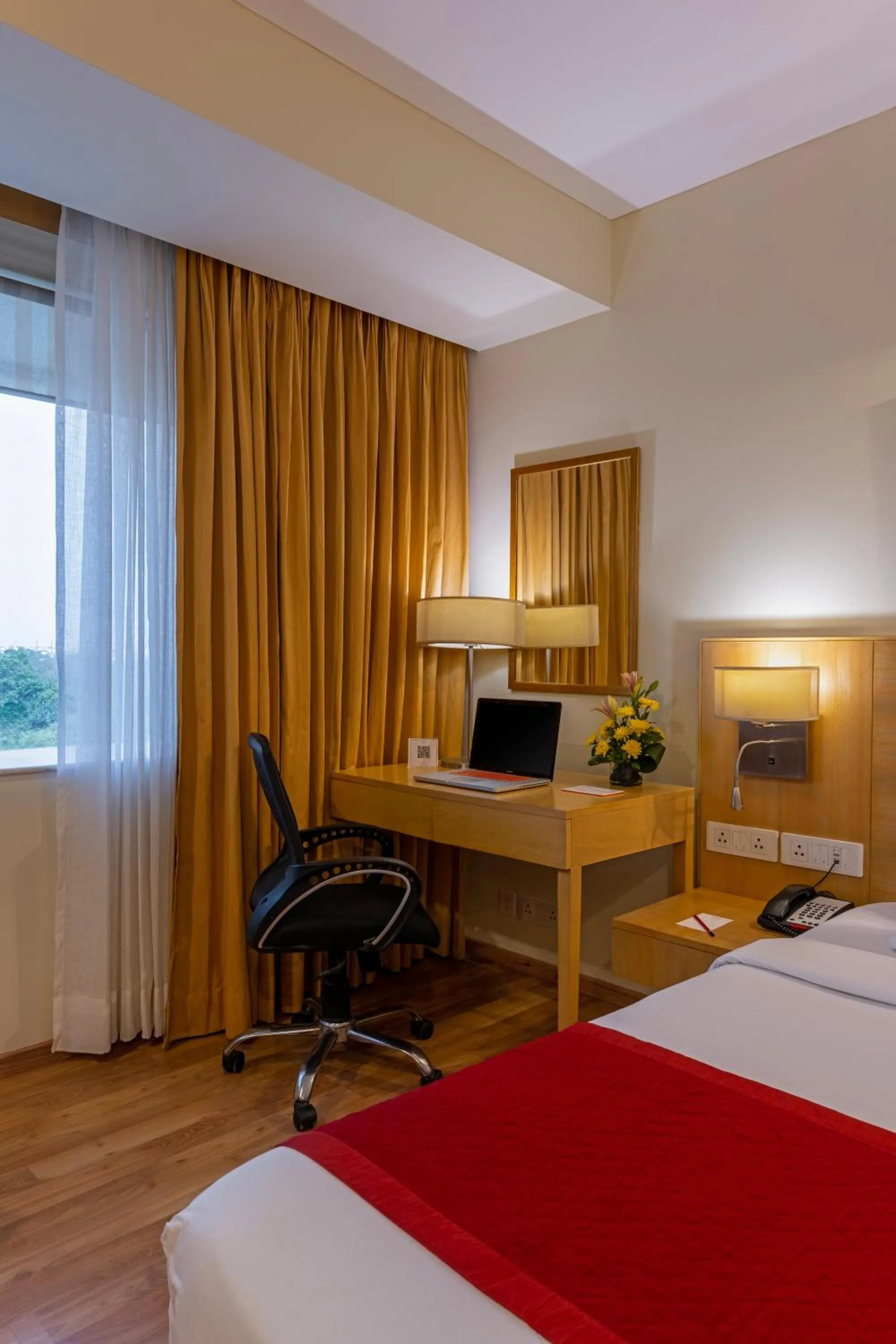Photo of the whole room, Bed in Zone Connect by The Park Saket New Delhi