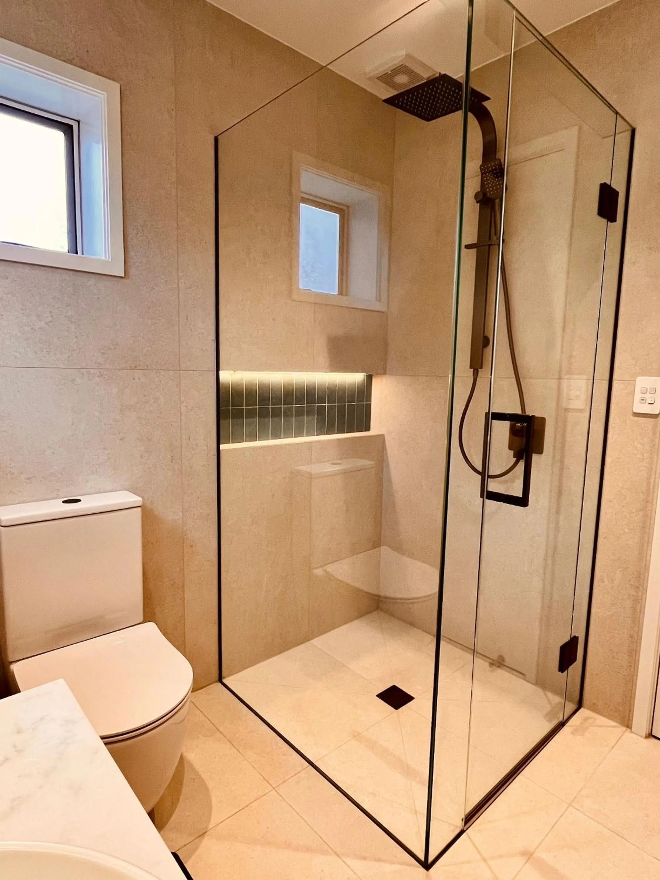 Shower in Watermark Apartments
