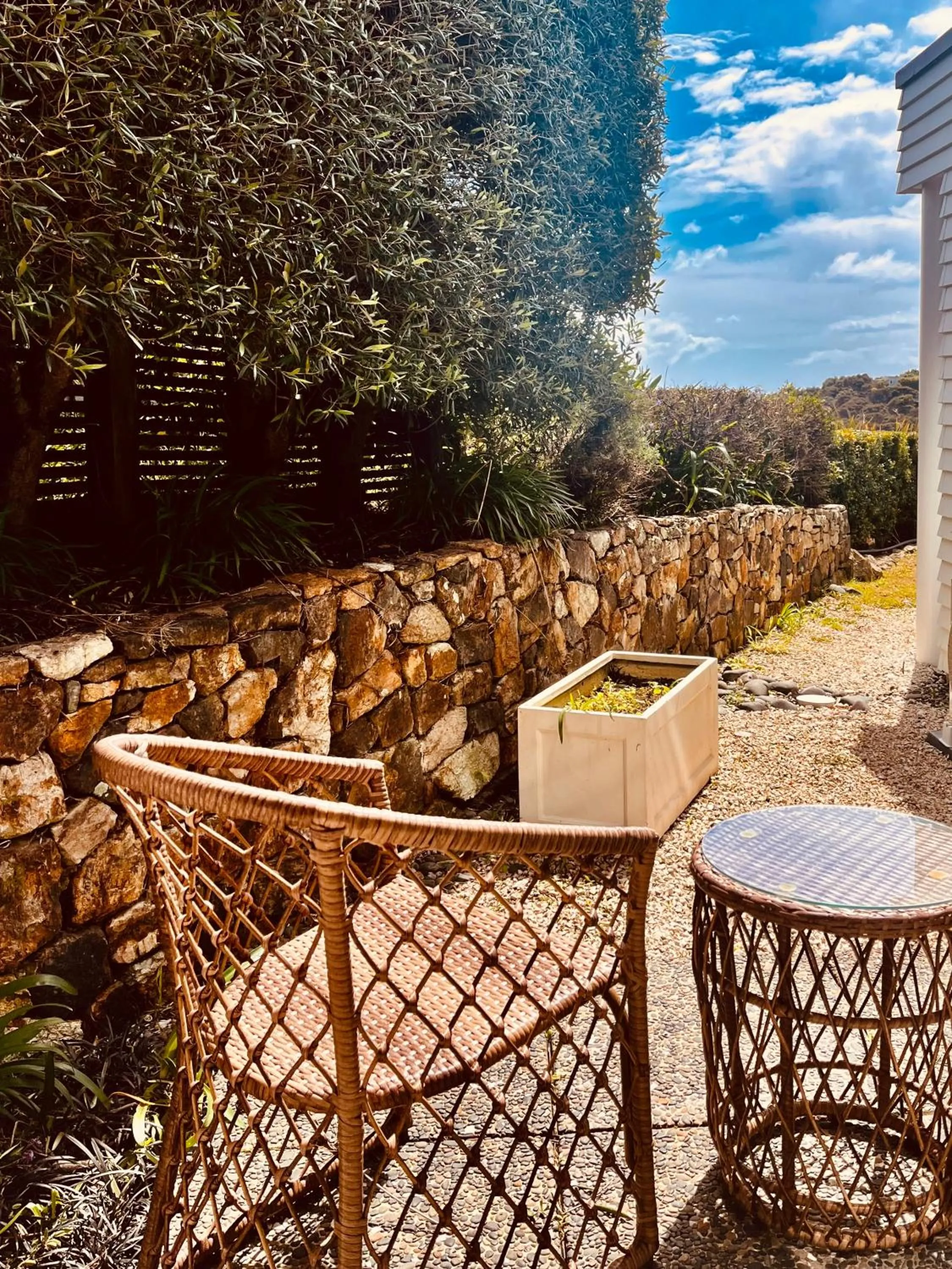 Garden view in Watermark Apartments