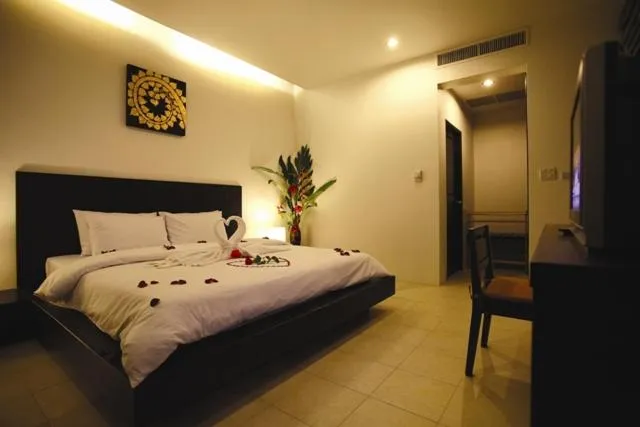 Bed in The Shambhala Khaolak Resort