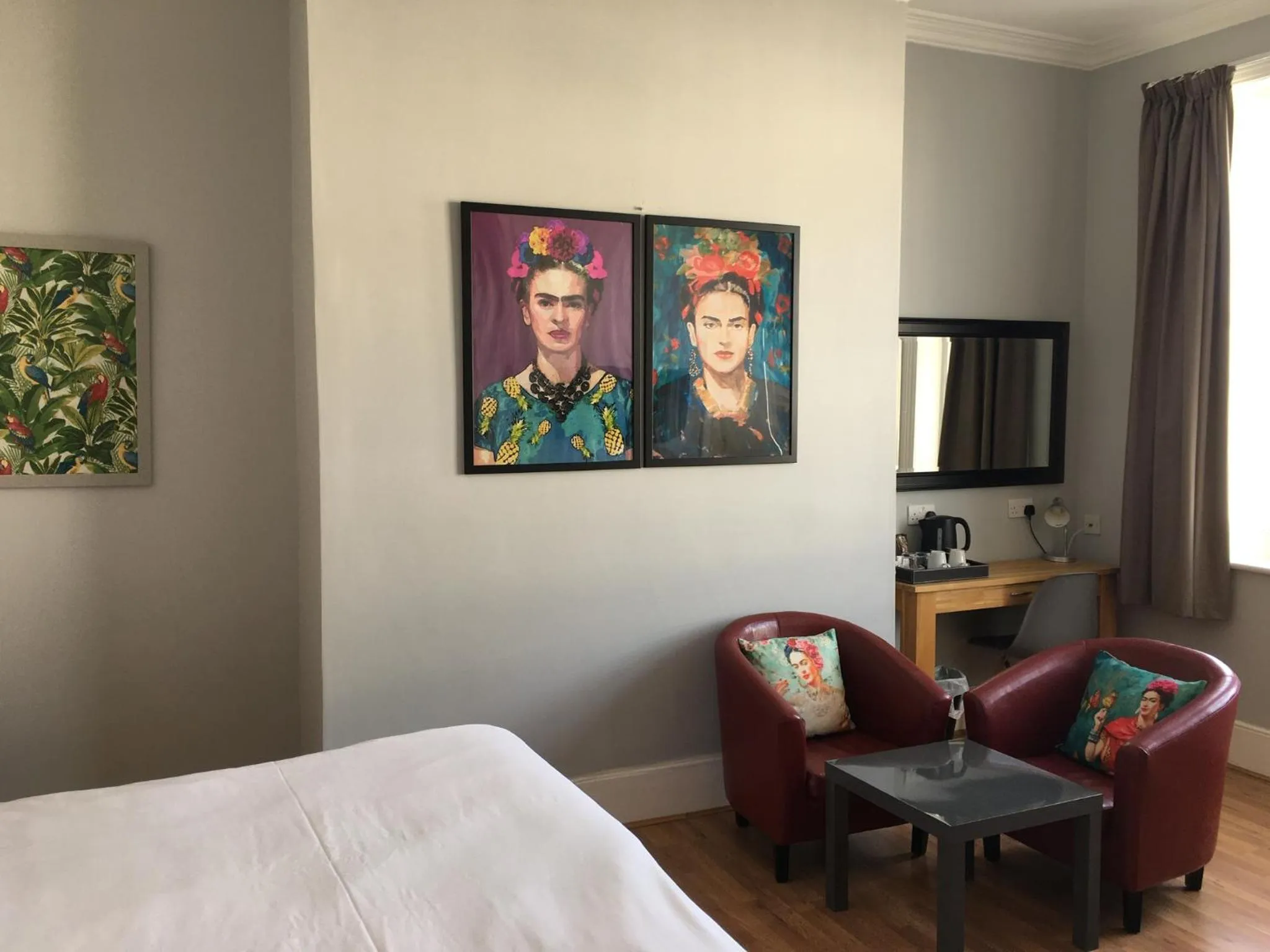 Decorative detail, Bed in Da Vinci Eastbourne