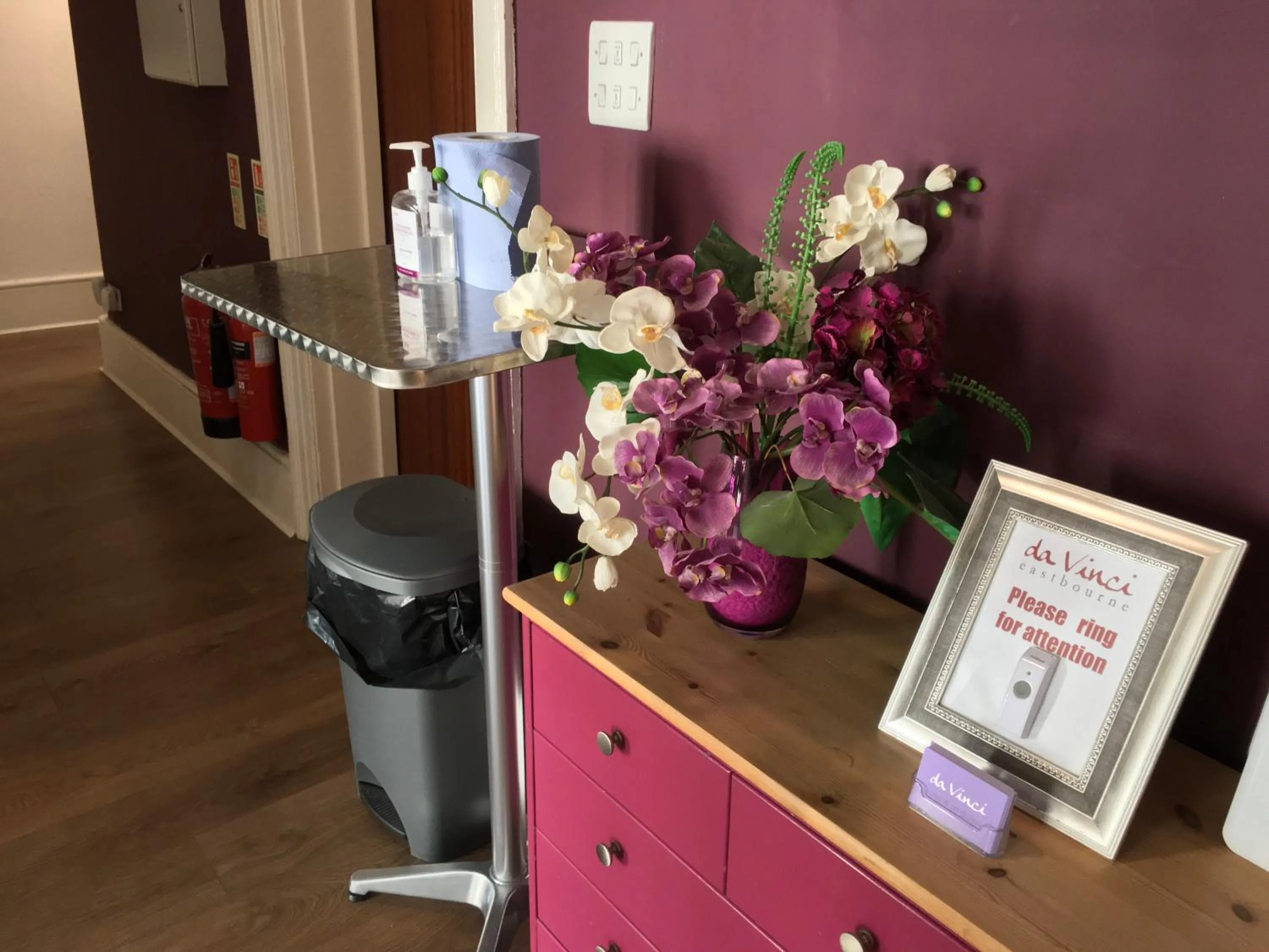 Lobby or reception in Da Vinci Eastbourne