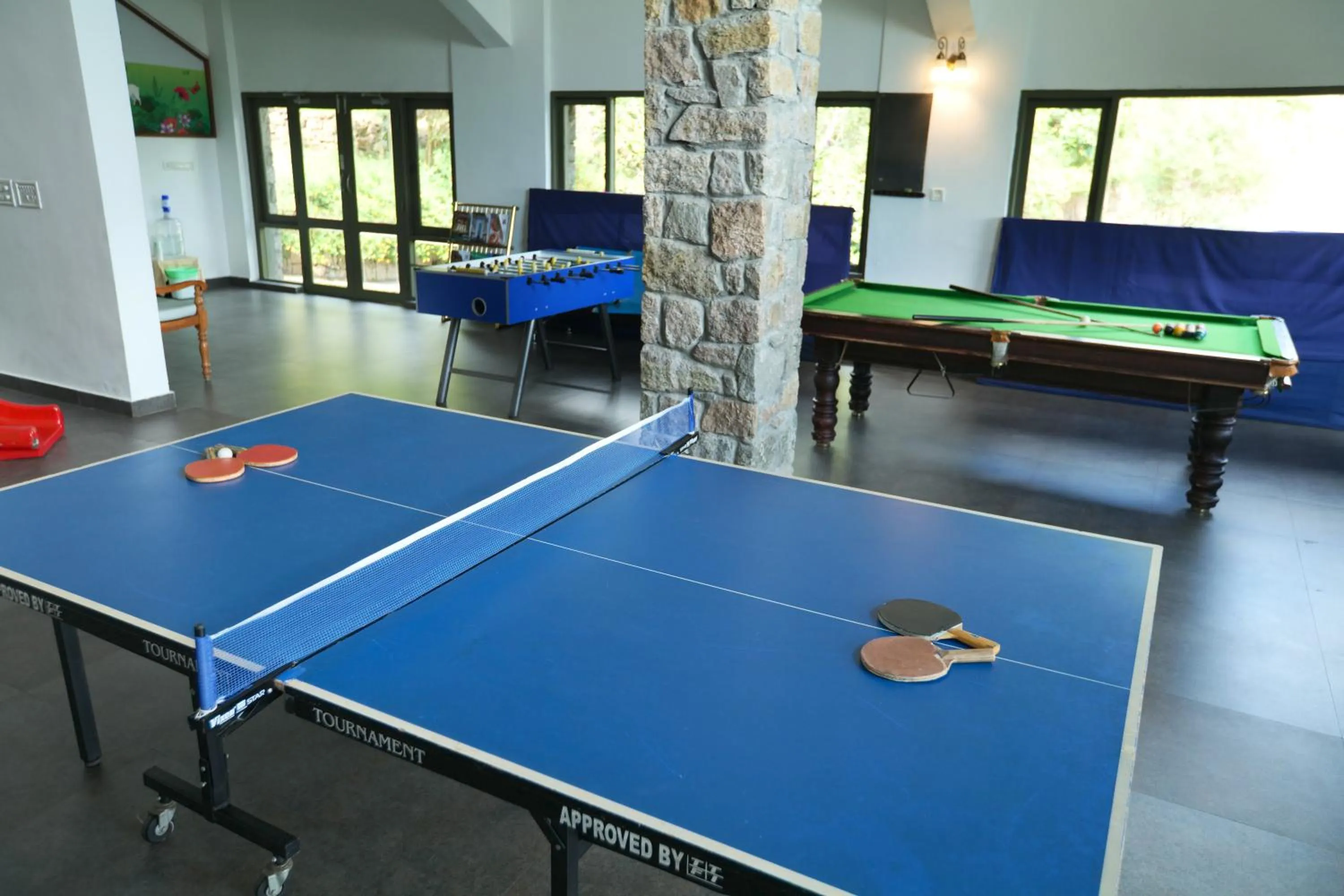 Billiard in Mountain Club Resort Munnar