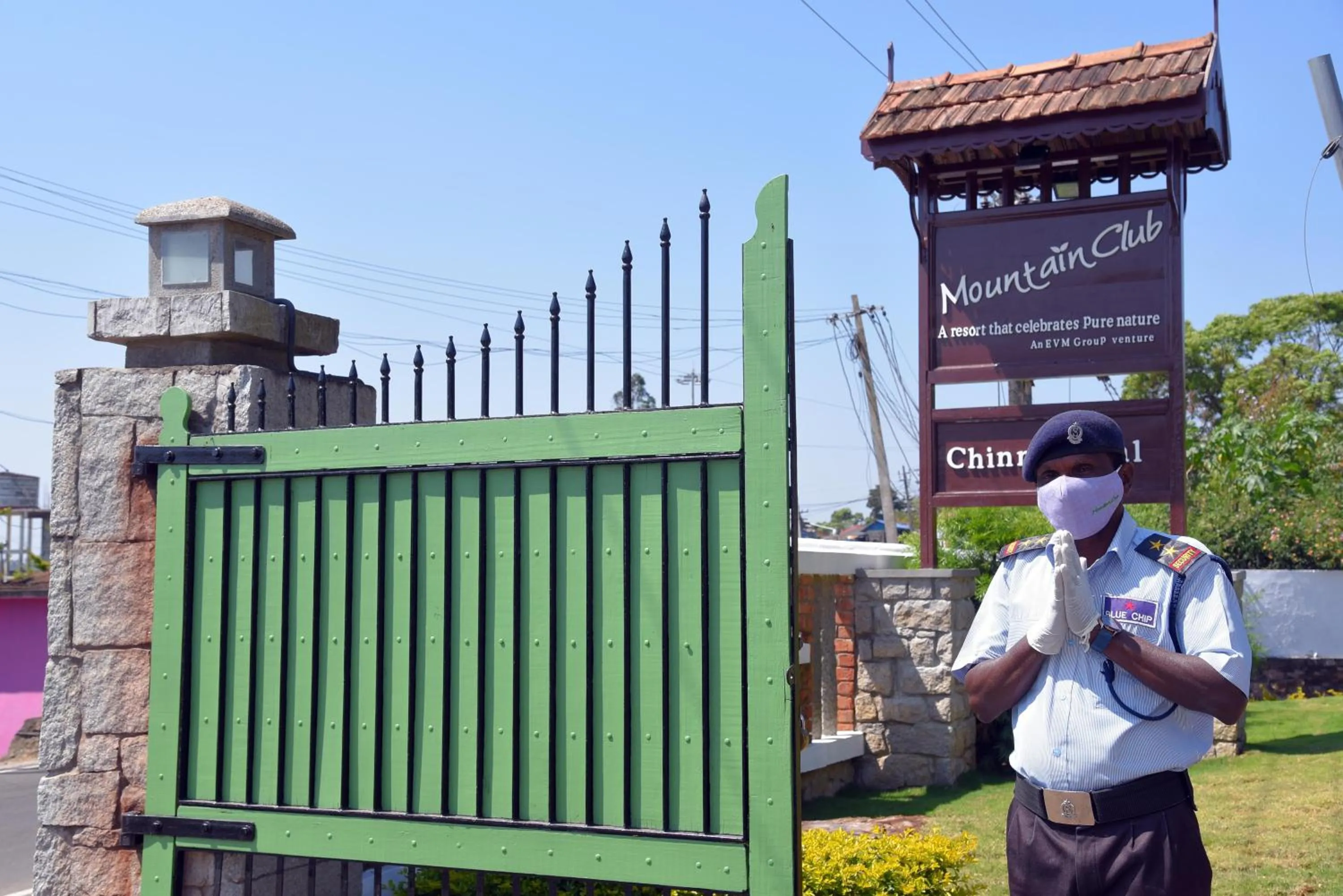 Facade/entrance in Mountain Club Resort Munnar