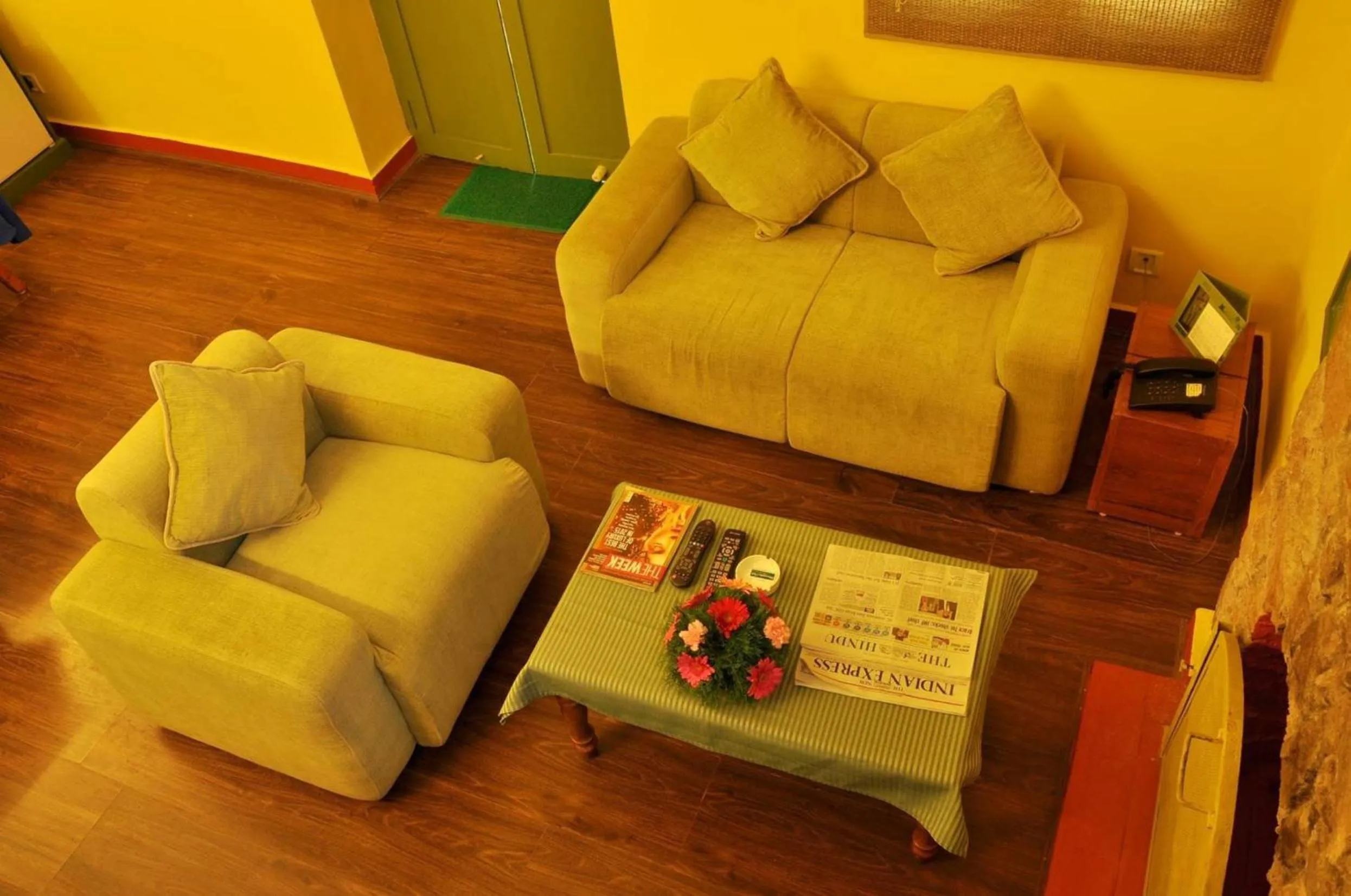 Living room in Mountain Club Resort Munnar