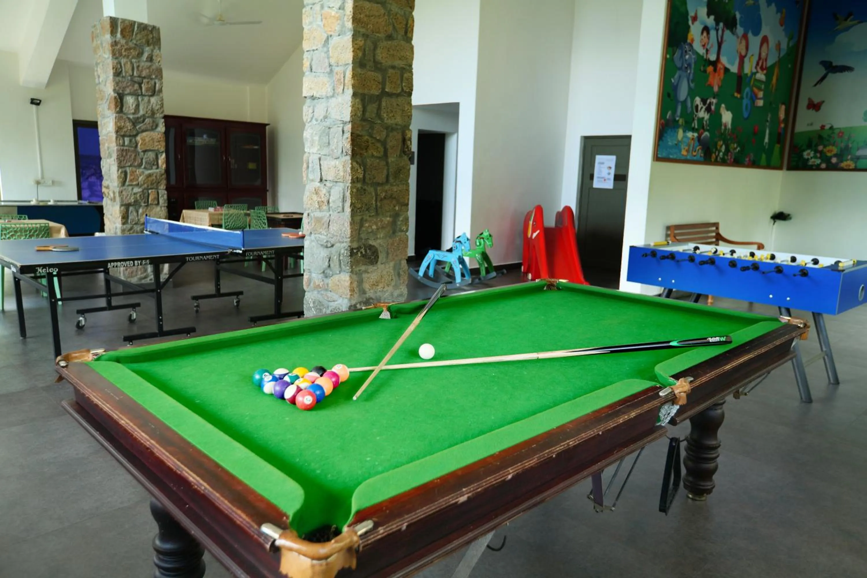 Billiard in Mountain Club Resort Munnar