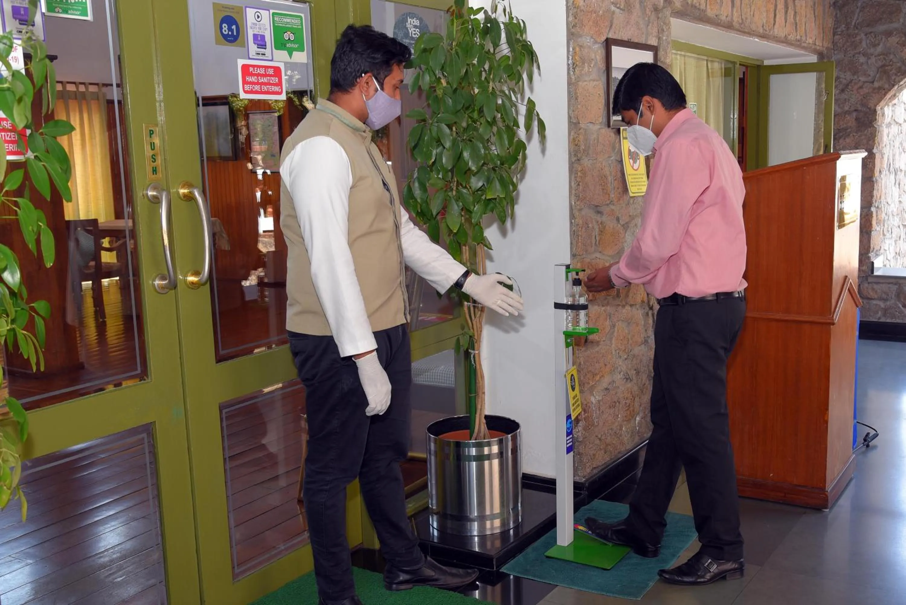 Lobby or reception in Mountain Club Resort Munnar