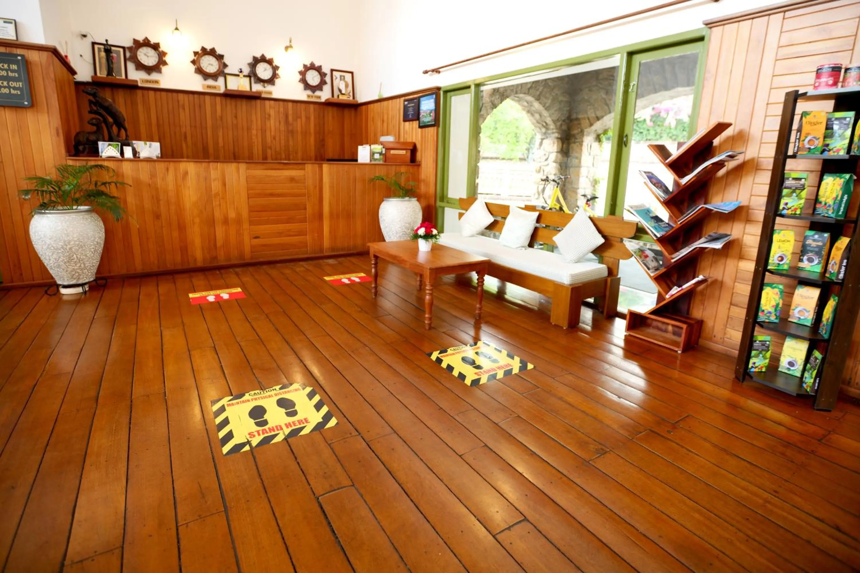 Lobby or reception in Mountain Club Resort Munnar