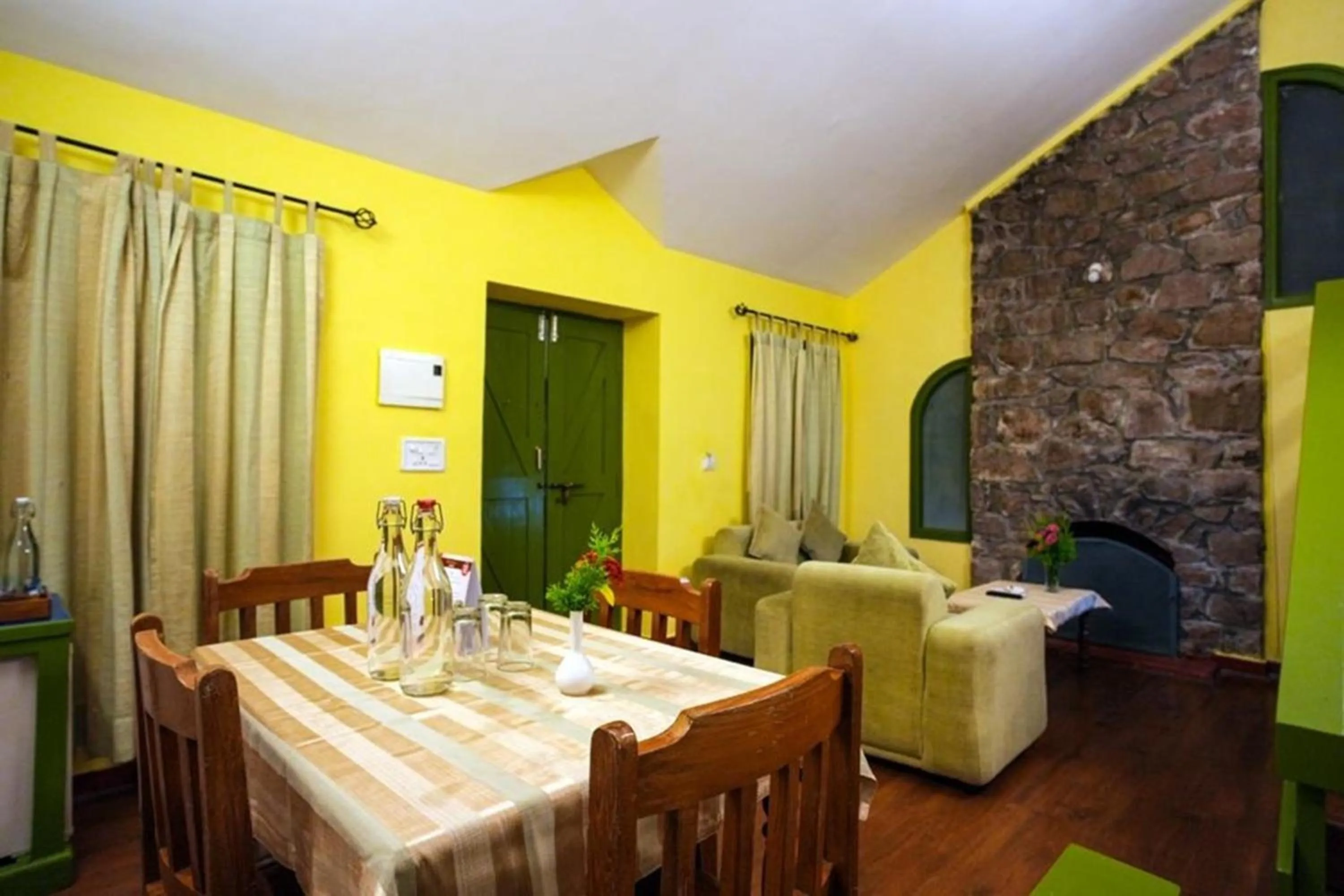 Living room in Mountain Club Resort Munnar