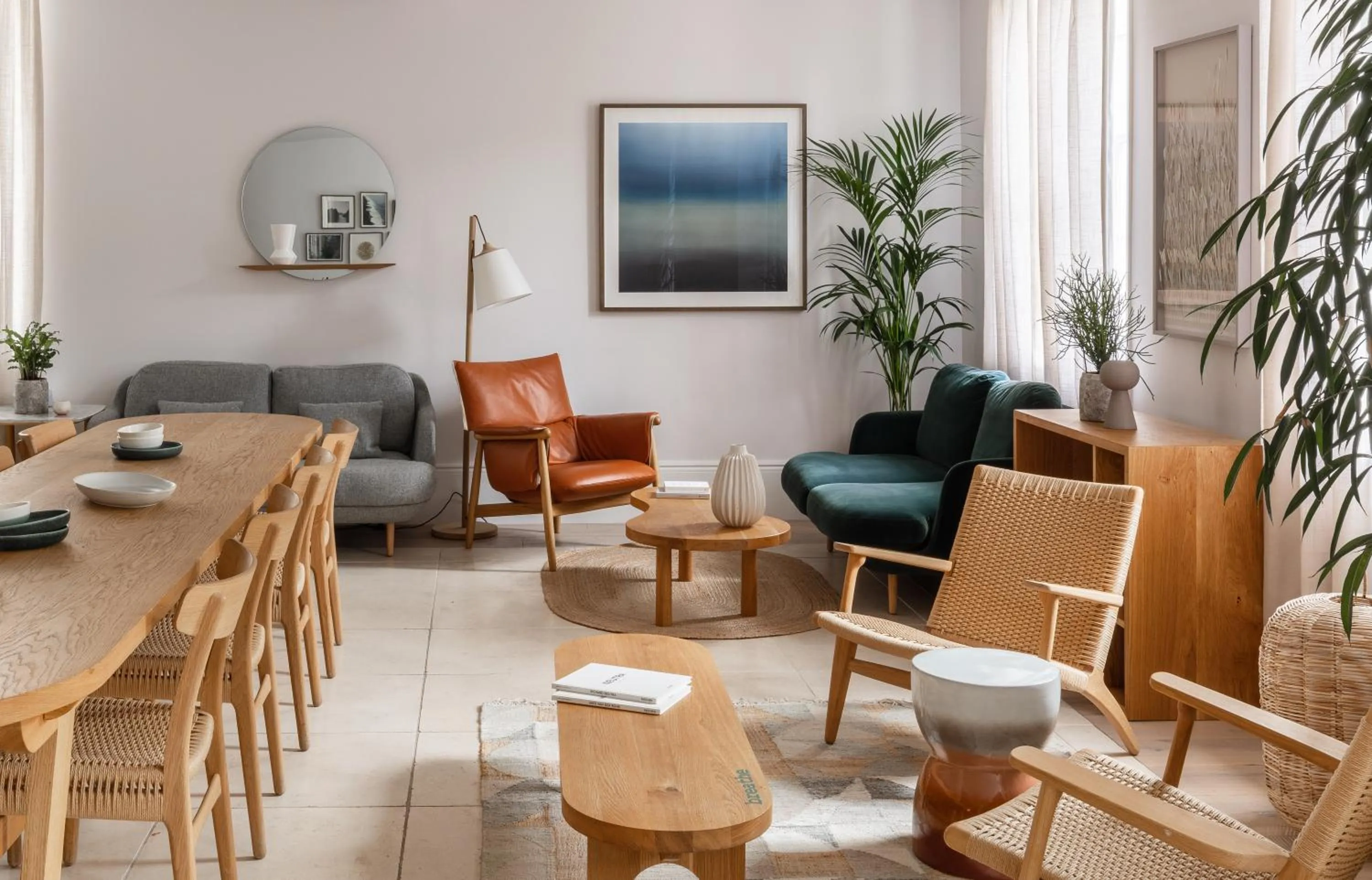 Library in Inhabit Southwick Street, a Member of Design Hotels