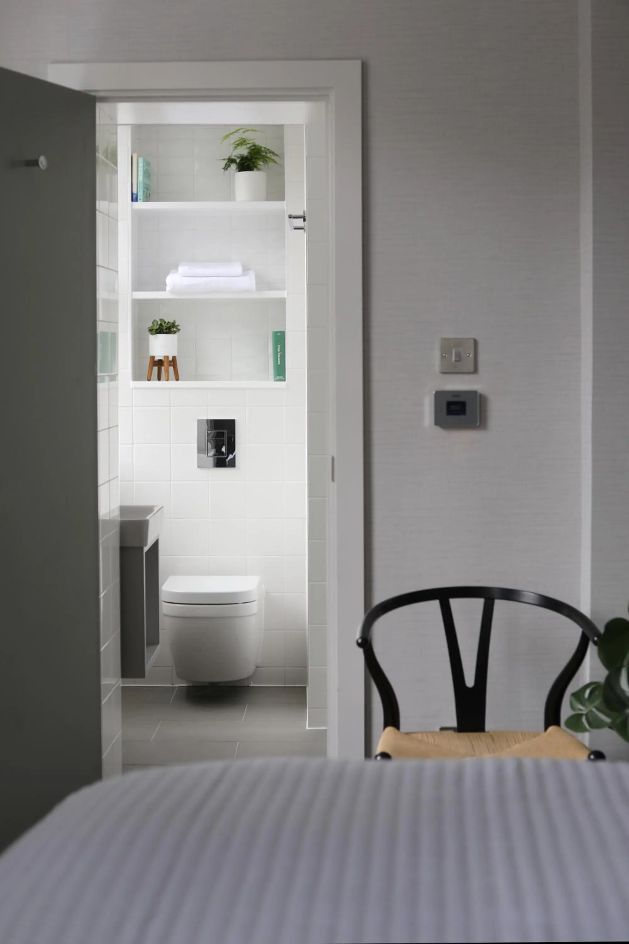 Bed in Inhabit Southwick Street, a Member of Design Hotels