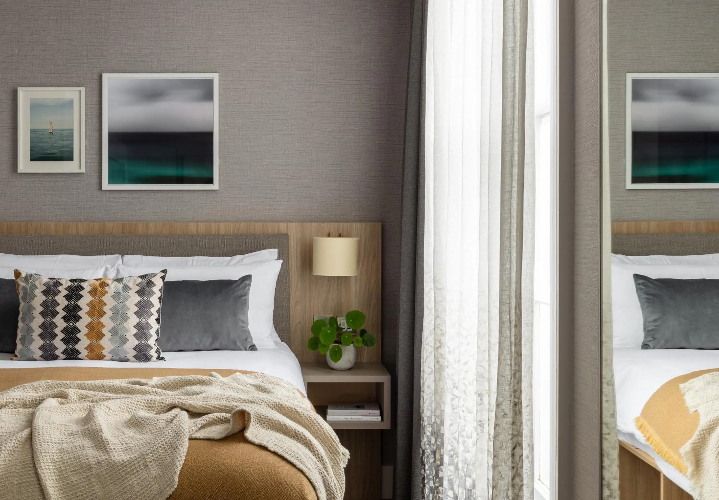 Bed in Inhabit Southwick Street, a Member of Design Hotels