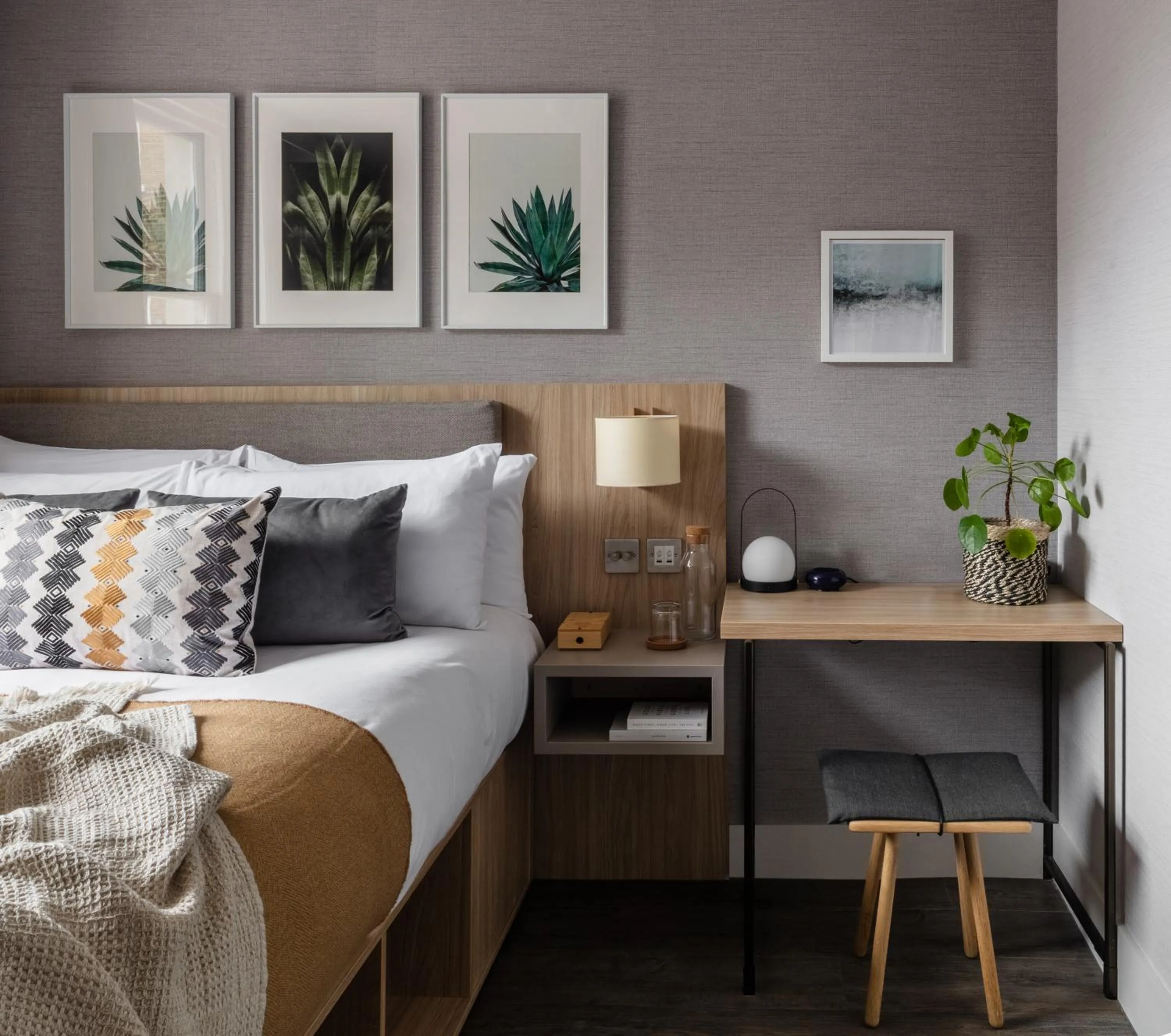 Bed in Inhabit Southwick Street, a Member of Design Hotels