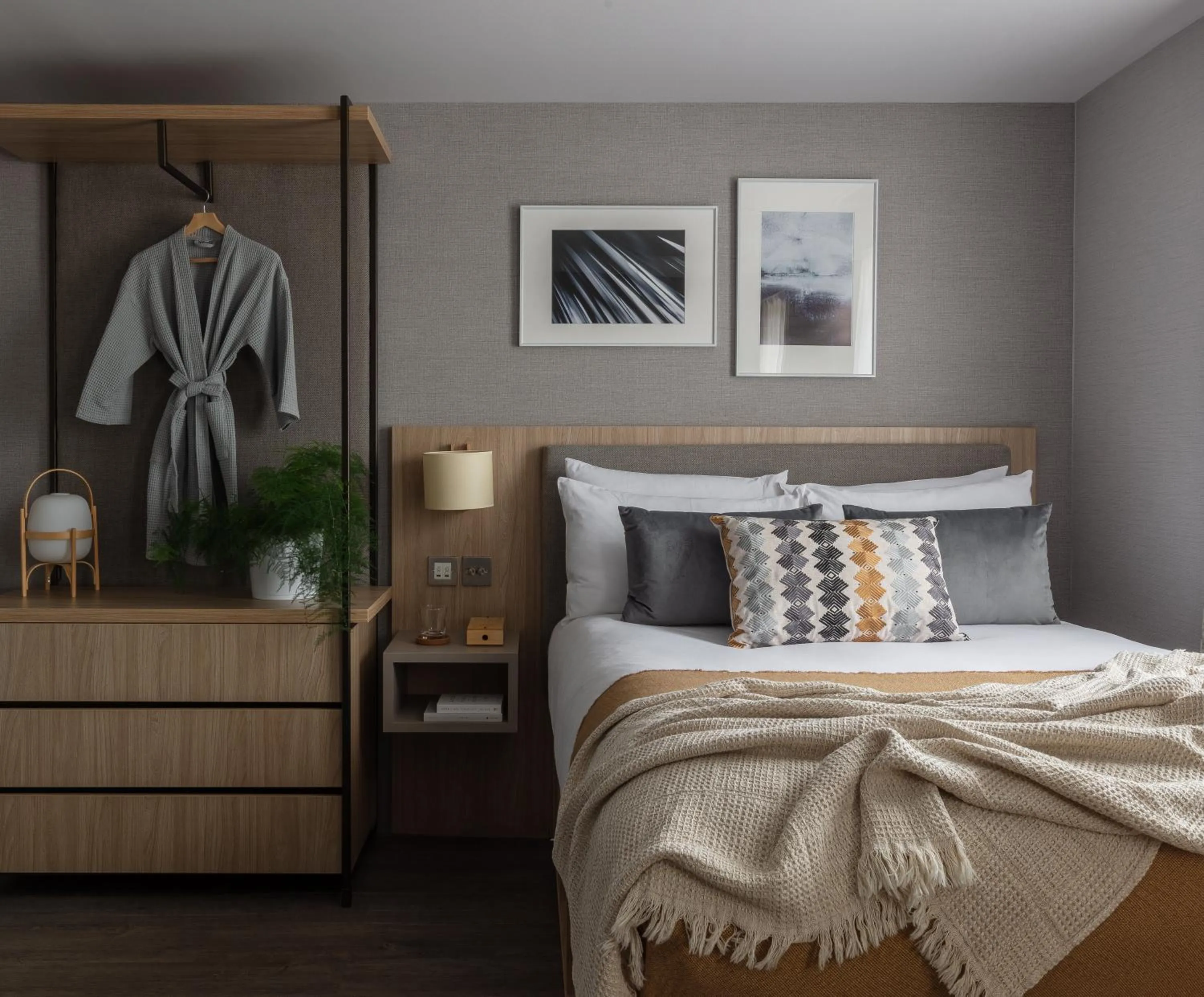 Bed in Inhabit Southwick Street, a Member of Design Hotels