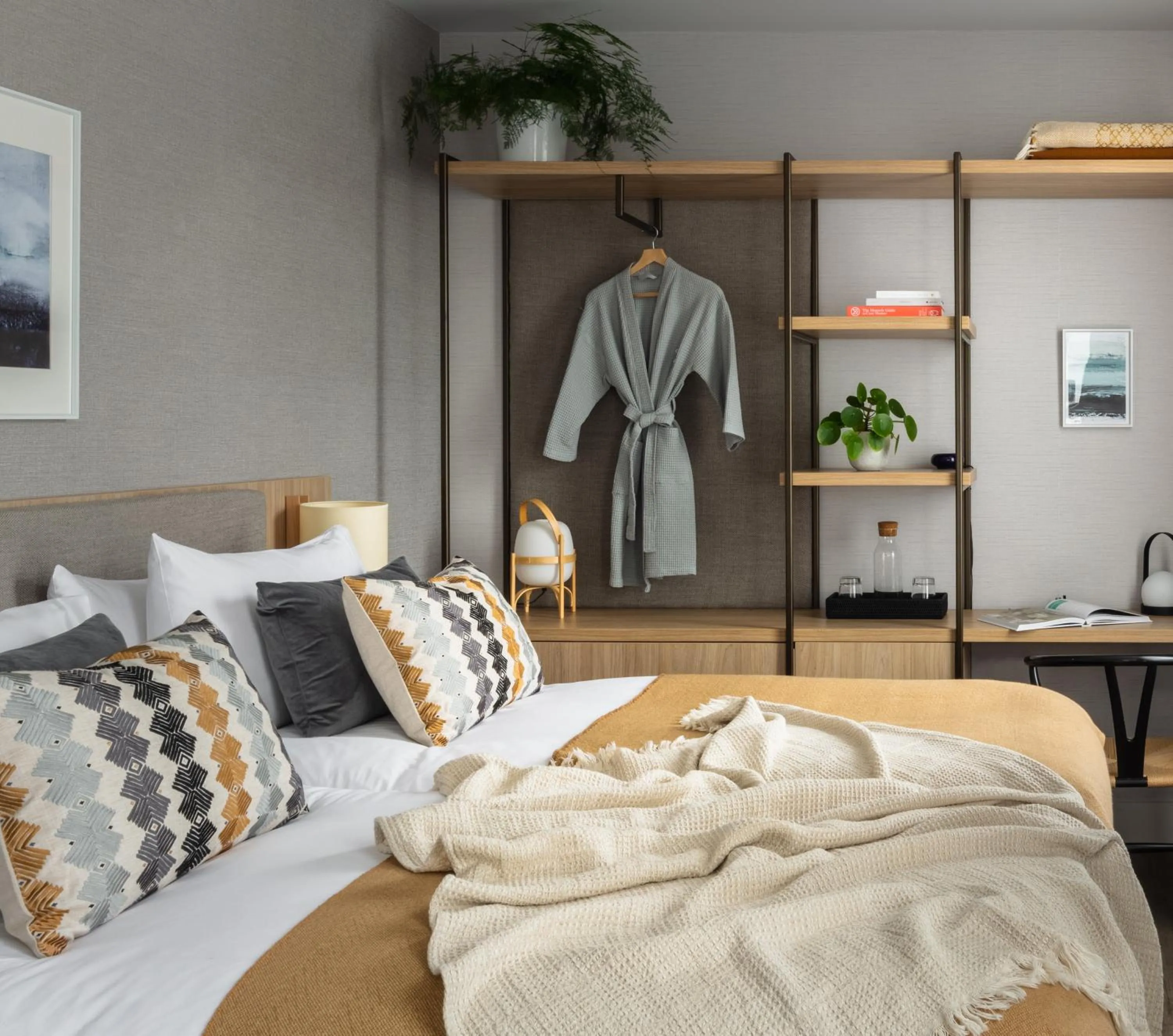 Bed in Inhabit Southwick Street, a Member of Design Hotels