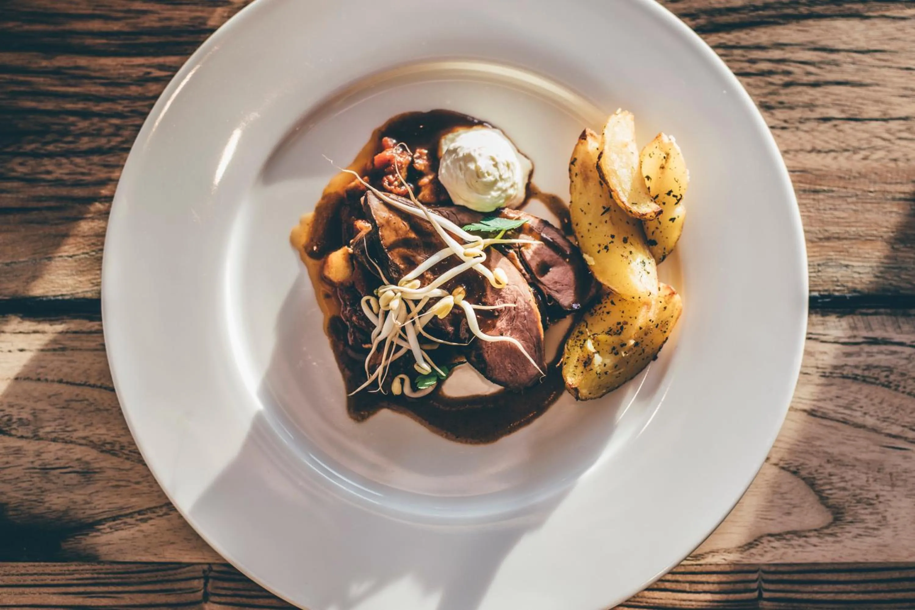 Food close-up in Eriksberg Hotel & Nature Reserve