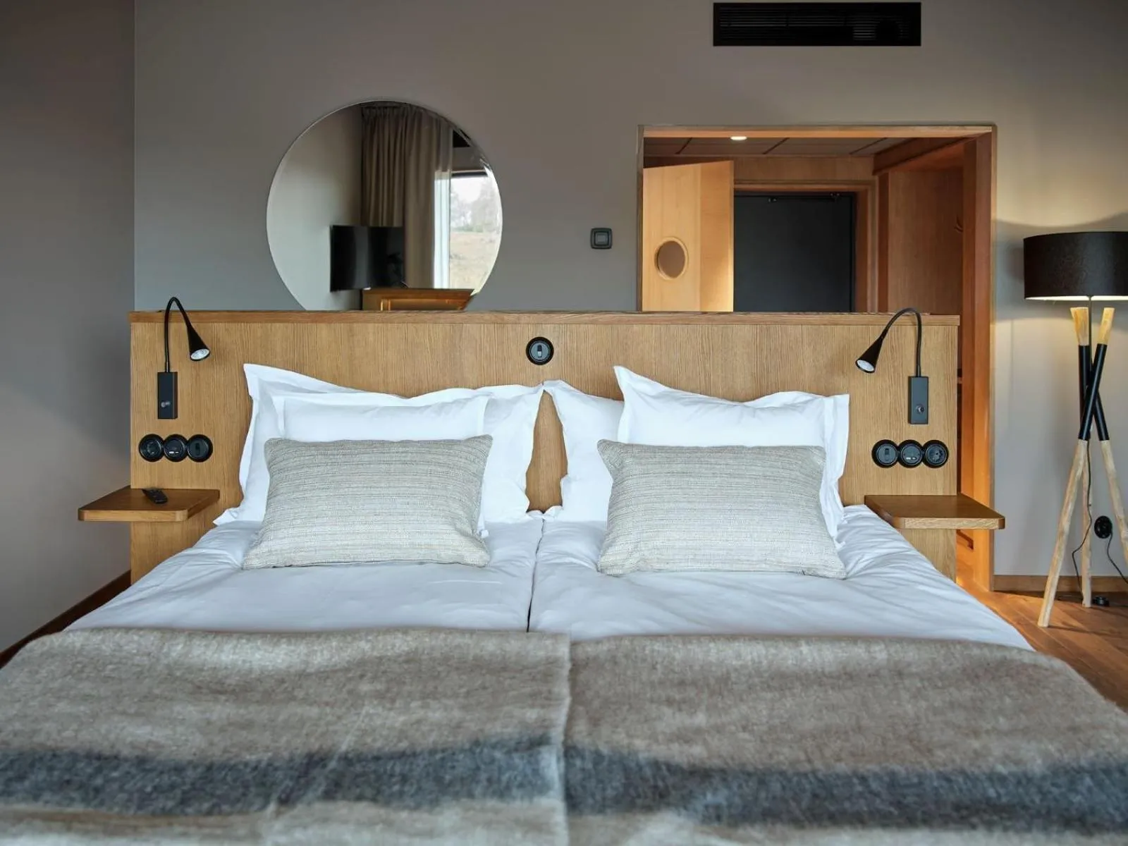 Bed in Eriksberg Hotel & Nature Reserve