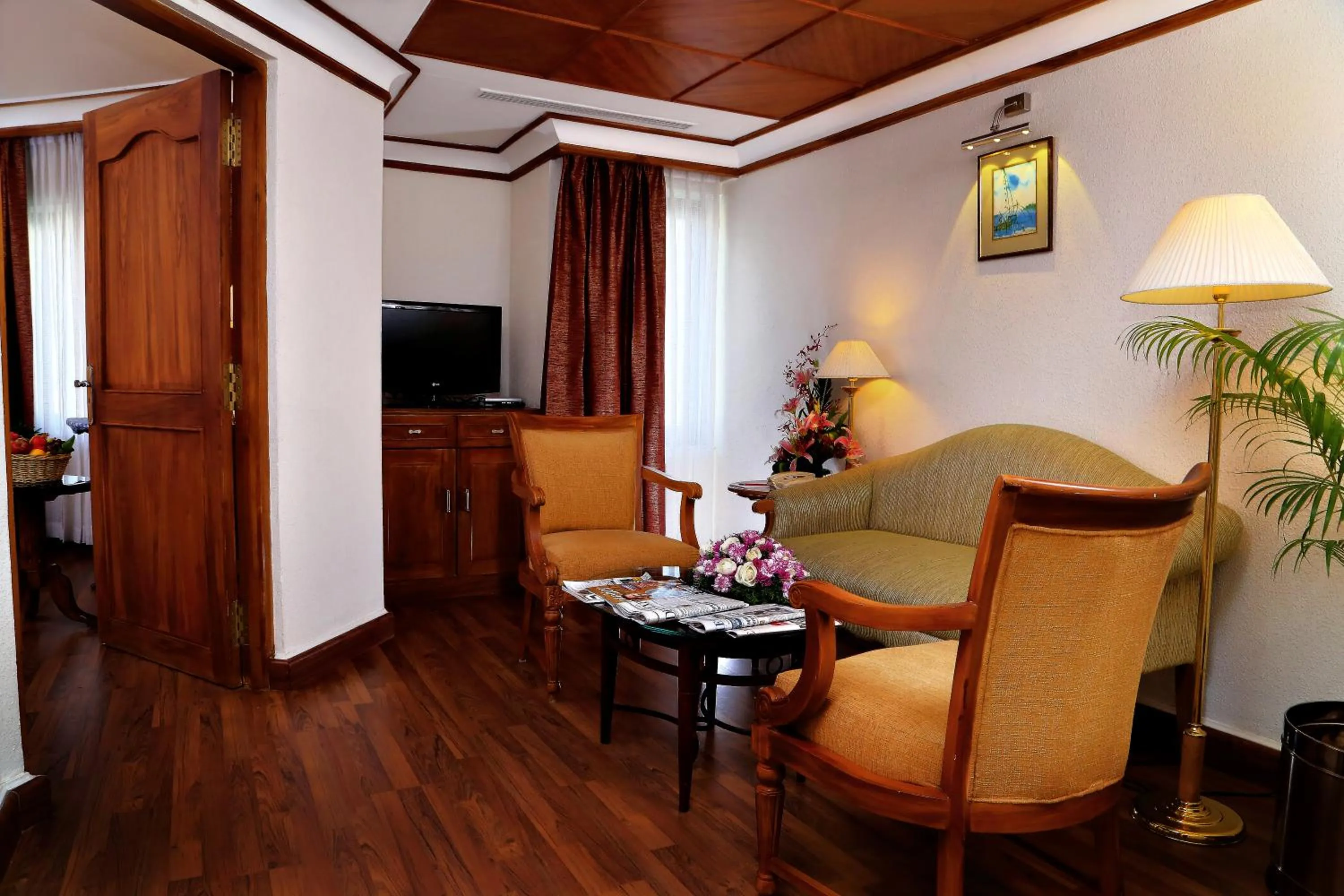 Living room in Gokulam Park