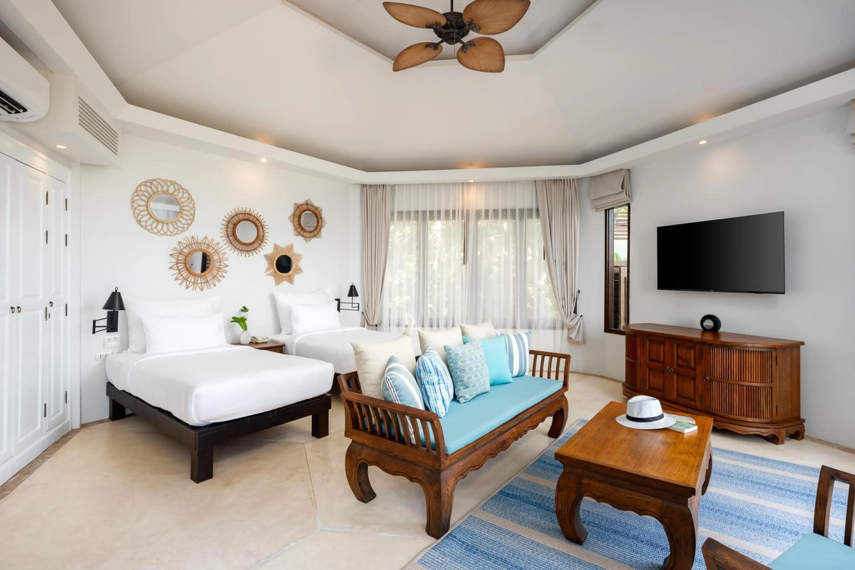 Bed in SAii Koh Samui Villas - Adult only 12 plus