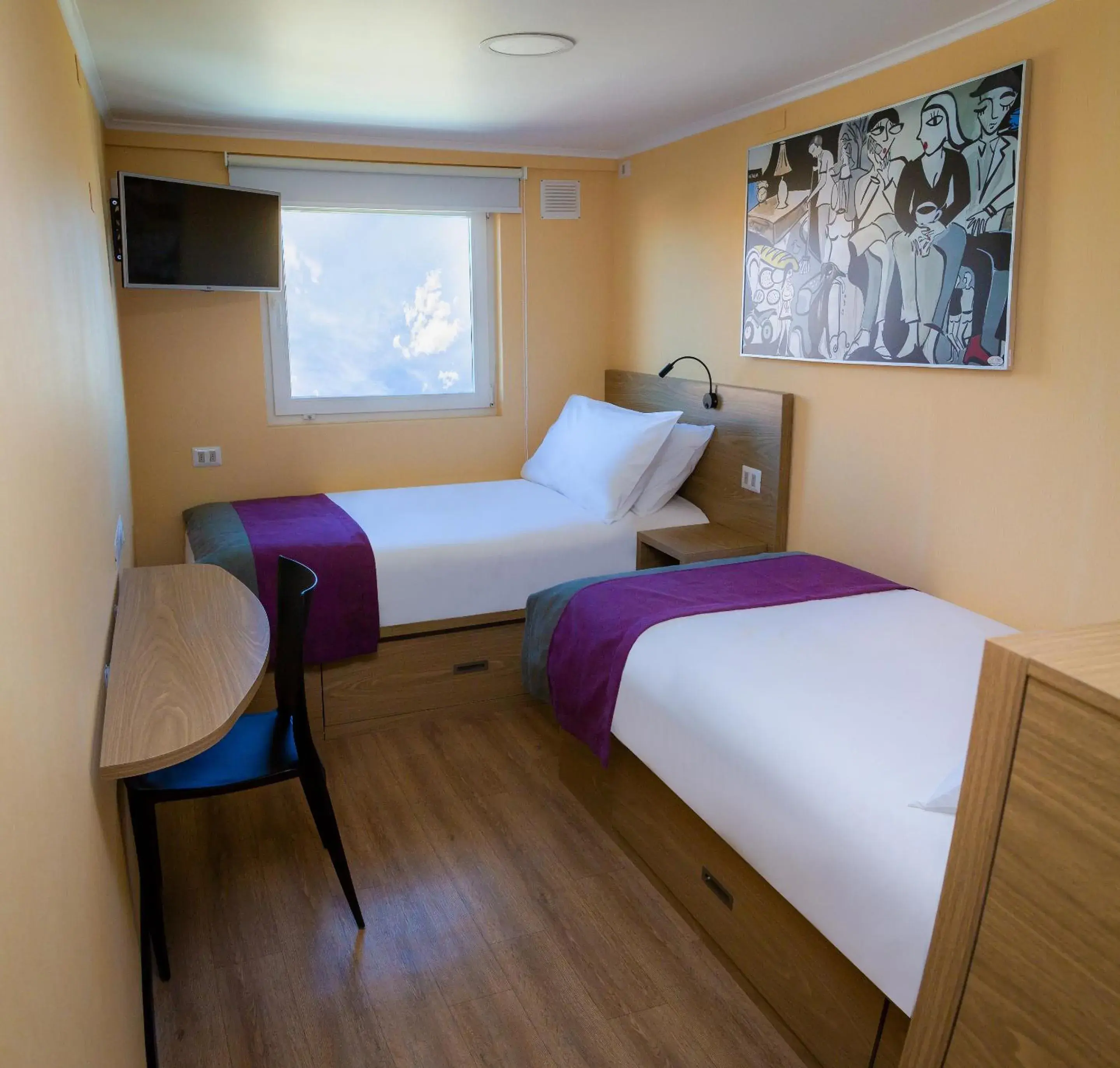Twin Room in Hotel Modular Express Calama Twin Room in Hotel Modular Express Calama