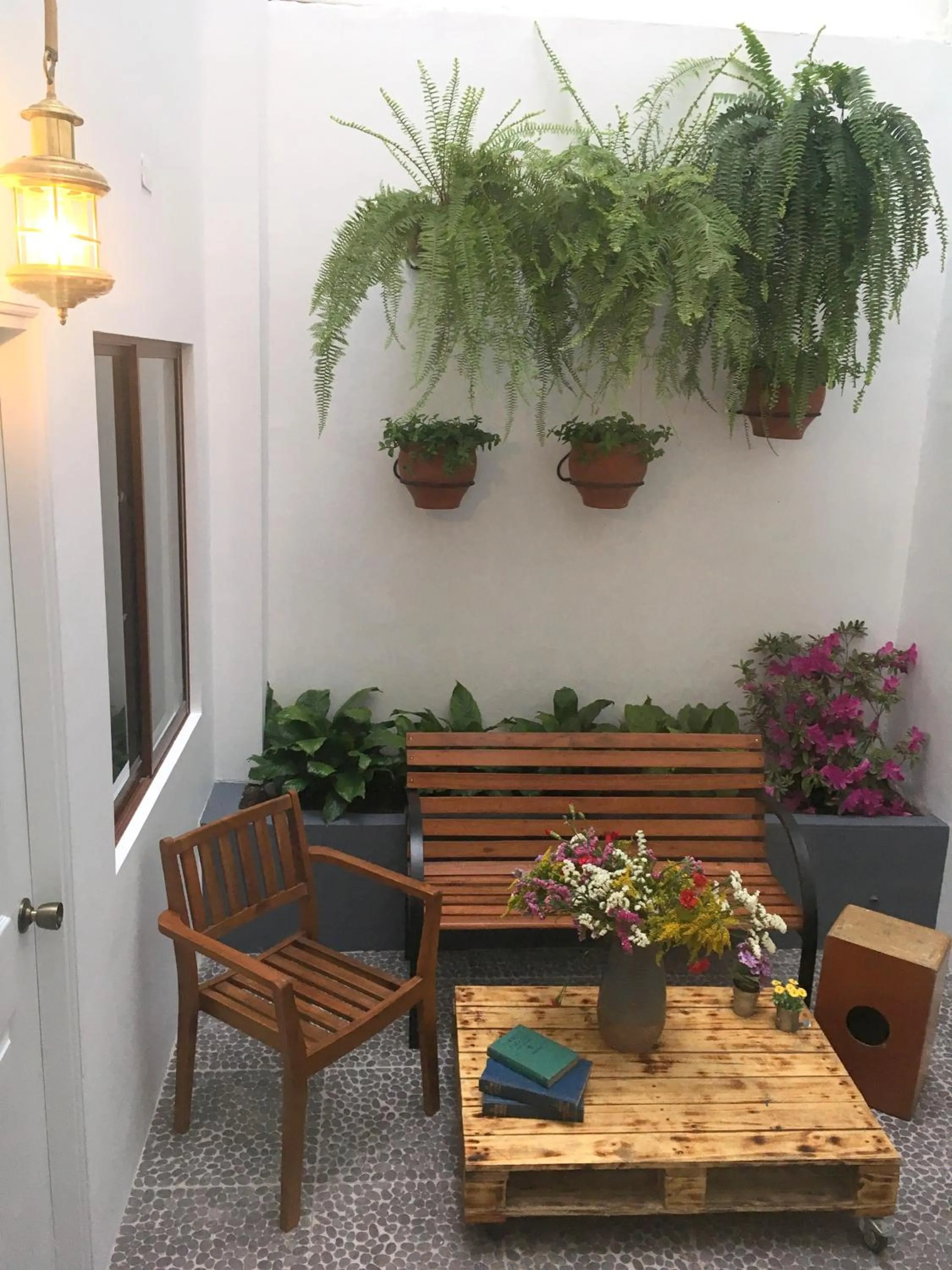 Patio in Belma Boutique Bed and Breakfast