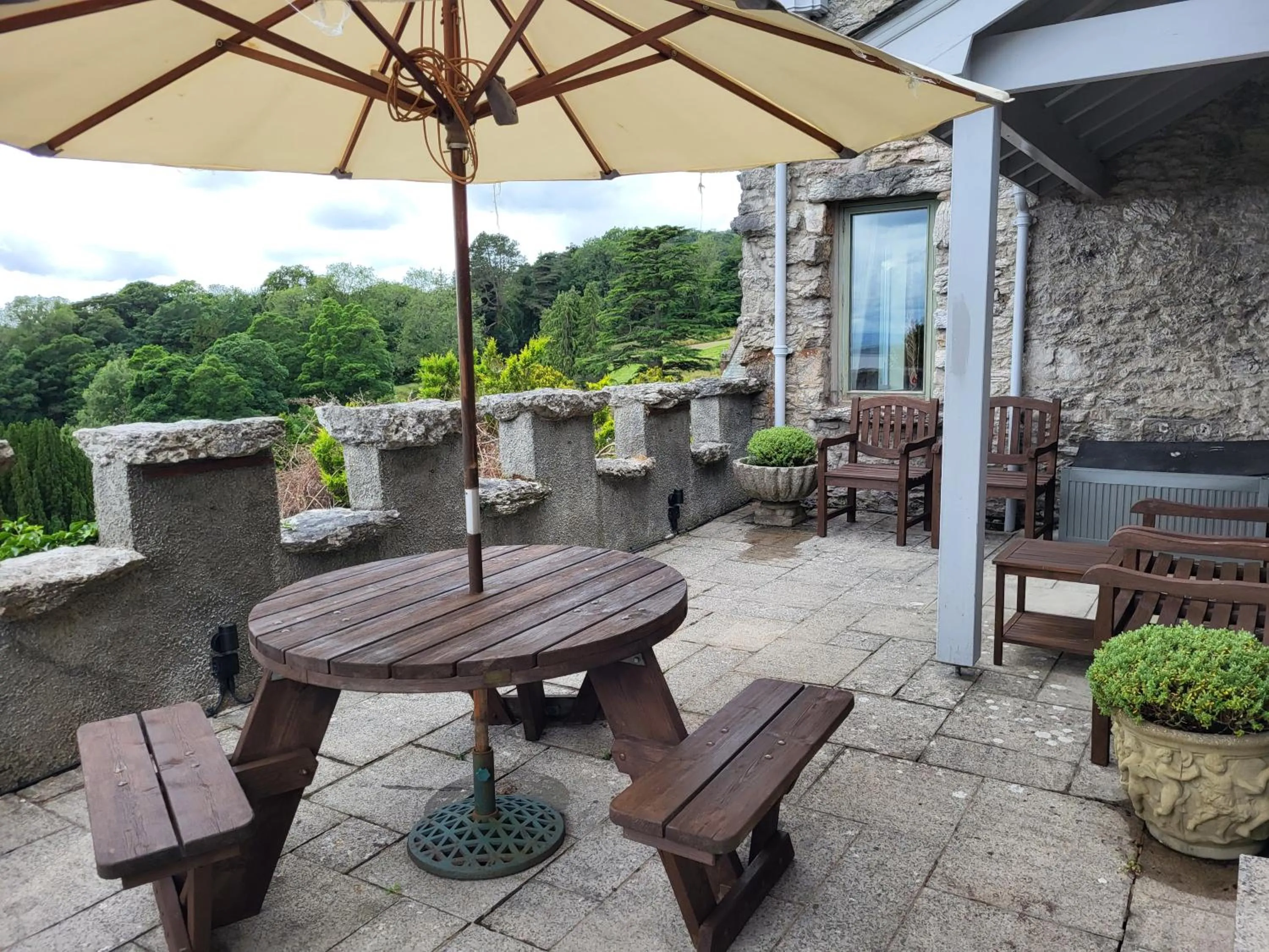 Patio in Netherwood Hotel & Spa