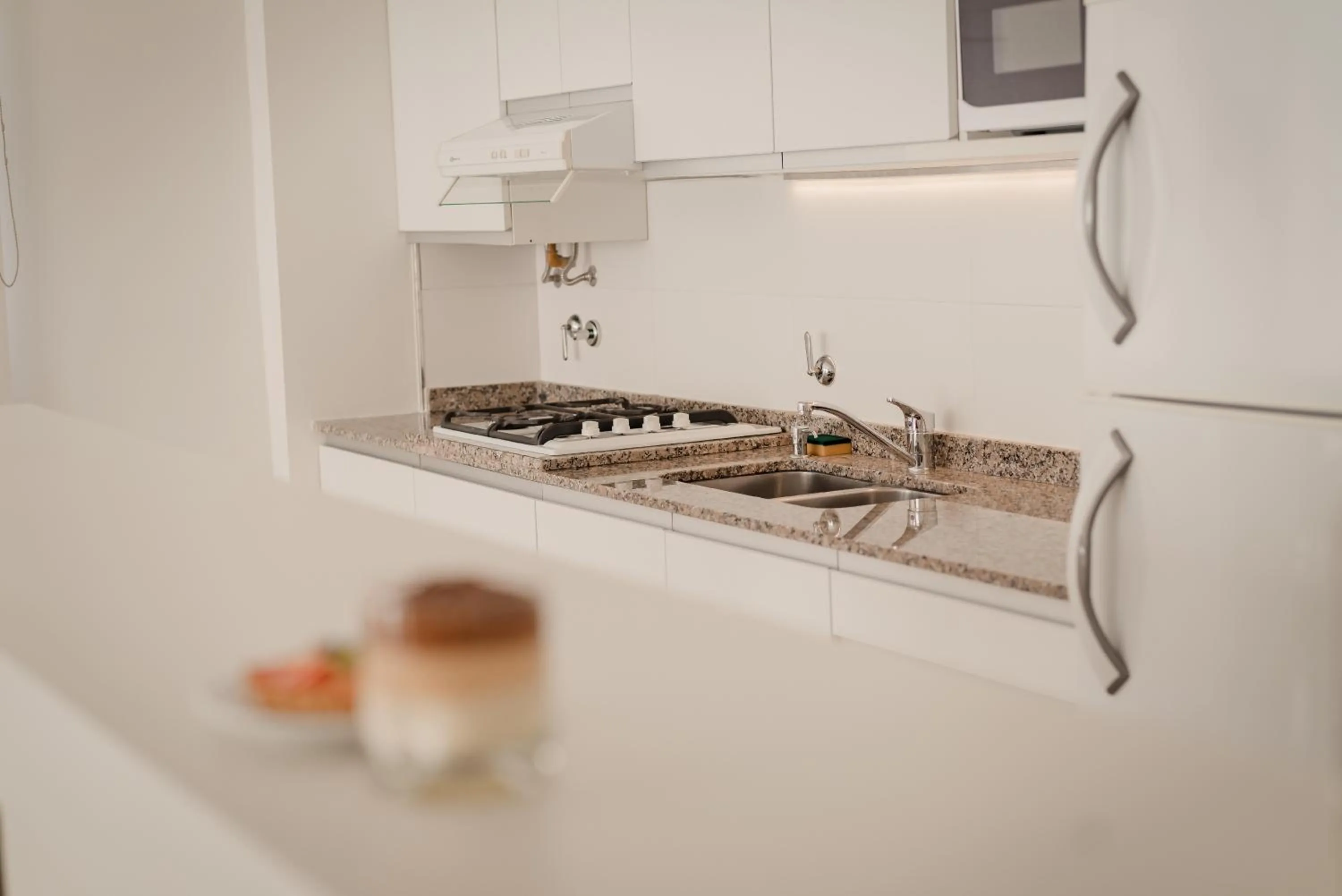 Kitchen or kitchenette in Hotel Carat Apart Boutique