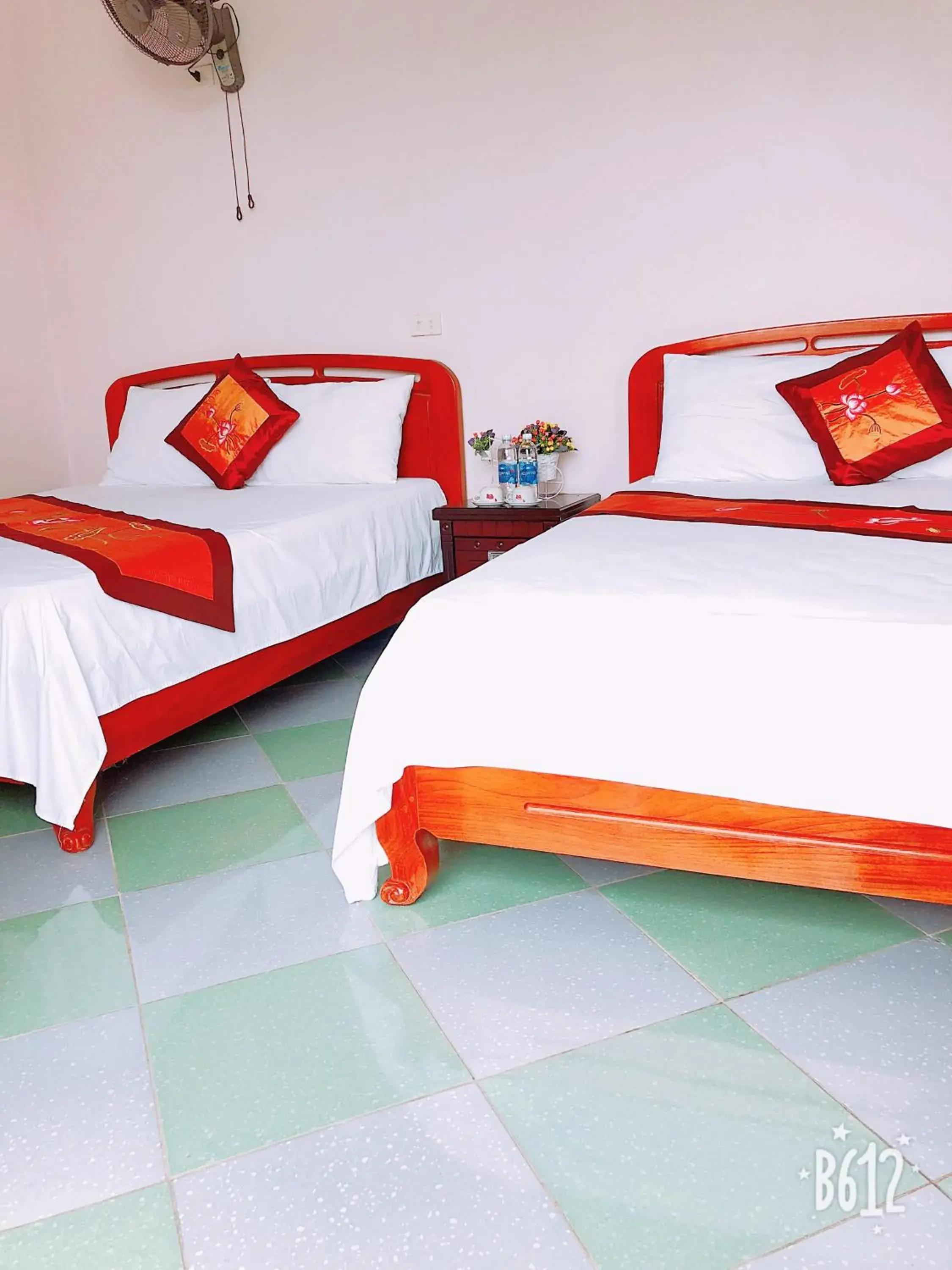 Quadruple Room with Balcony - single occupancy in Tam Coc - Thành Homestay Quadruple Room with Balcony - single occupancy in Tam Coc - Thành Homestay