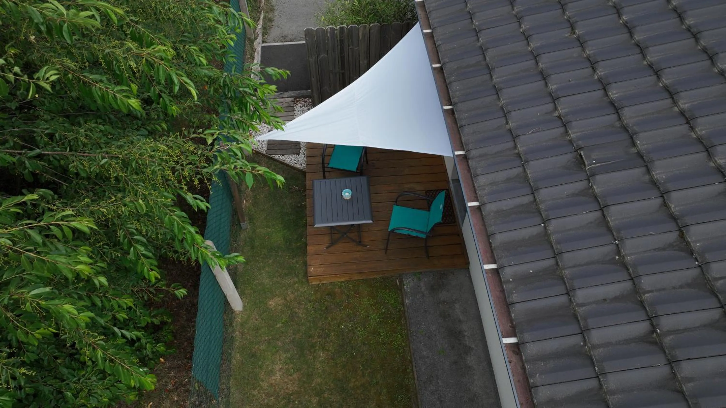 Balcony/Terrace in Chambre d'hôtes les Iris à Mios sur le Bassin d'Arcachon