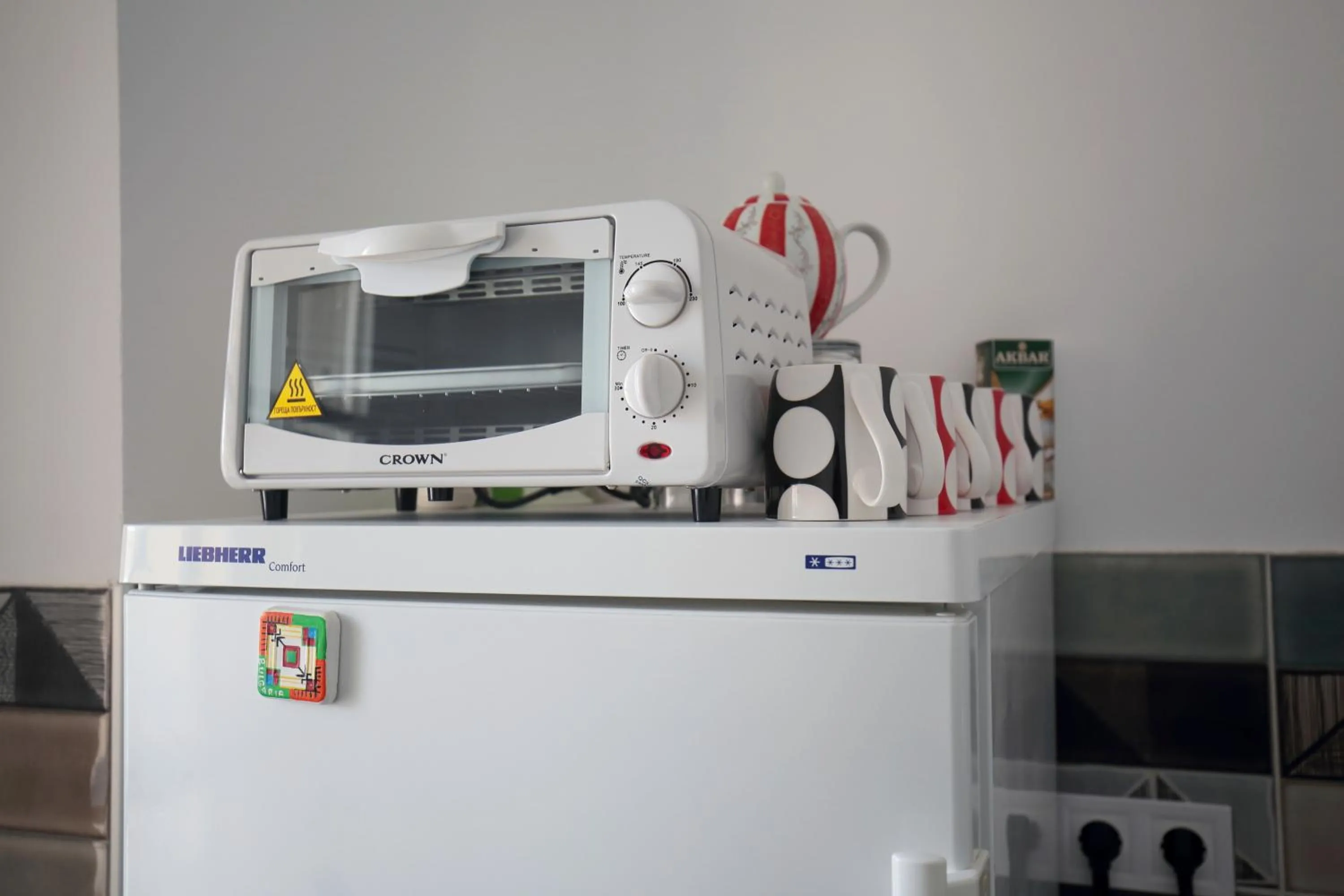 Kitchen or kitchenette in Hostel Musala