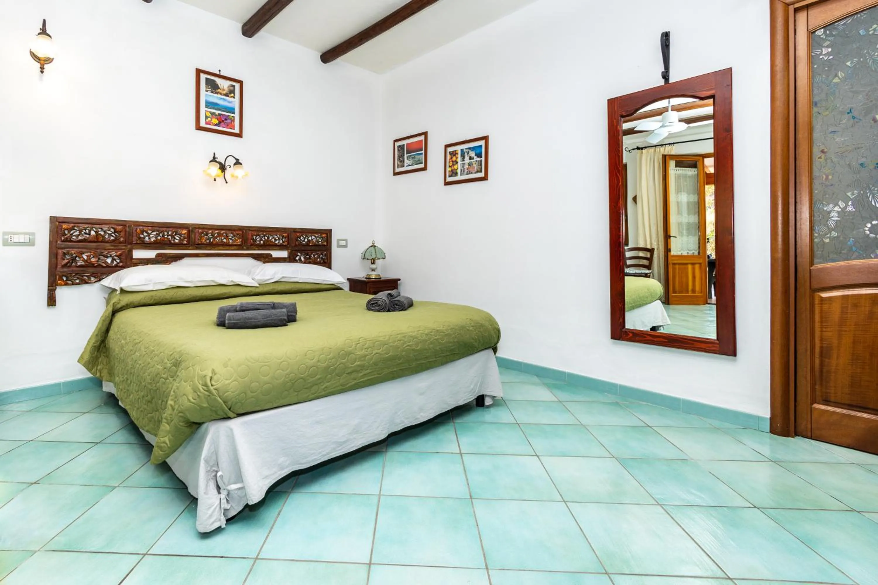 Bed in Lauricella Bed and Breakfast