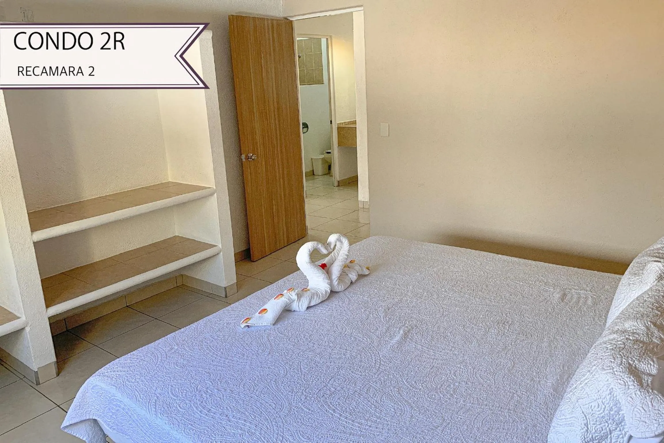 Bed in Condominios JAROJE Huatulco