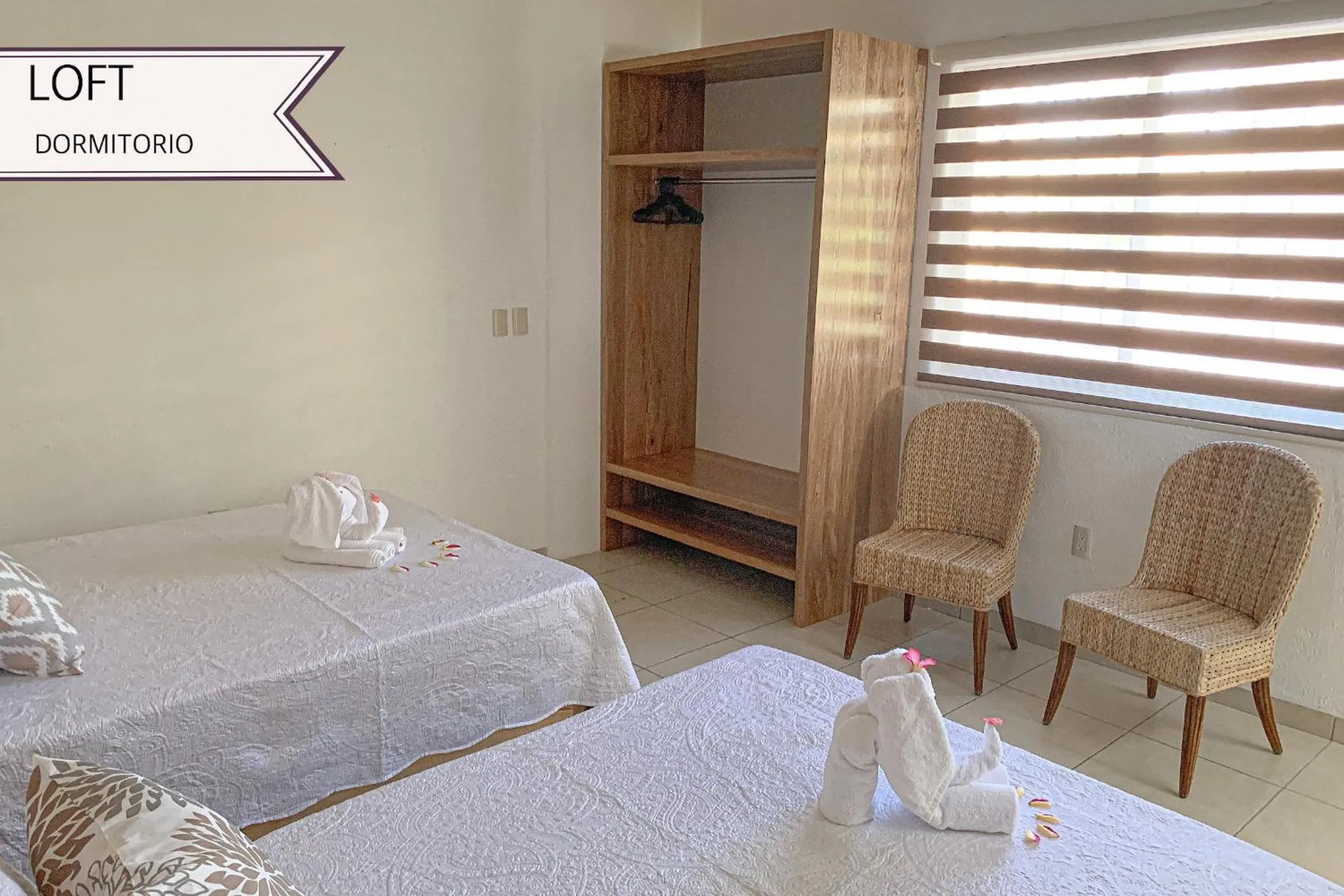 Bed in Condominios JAROJE Huatulco