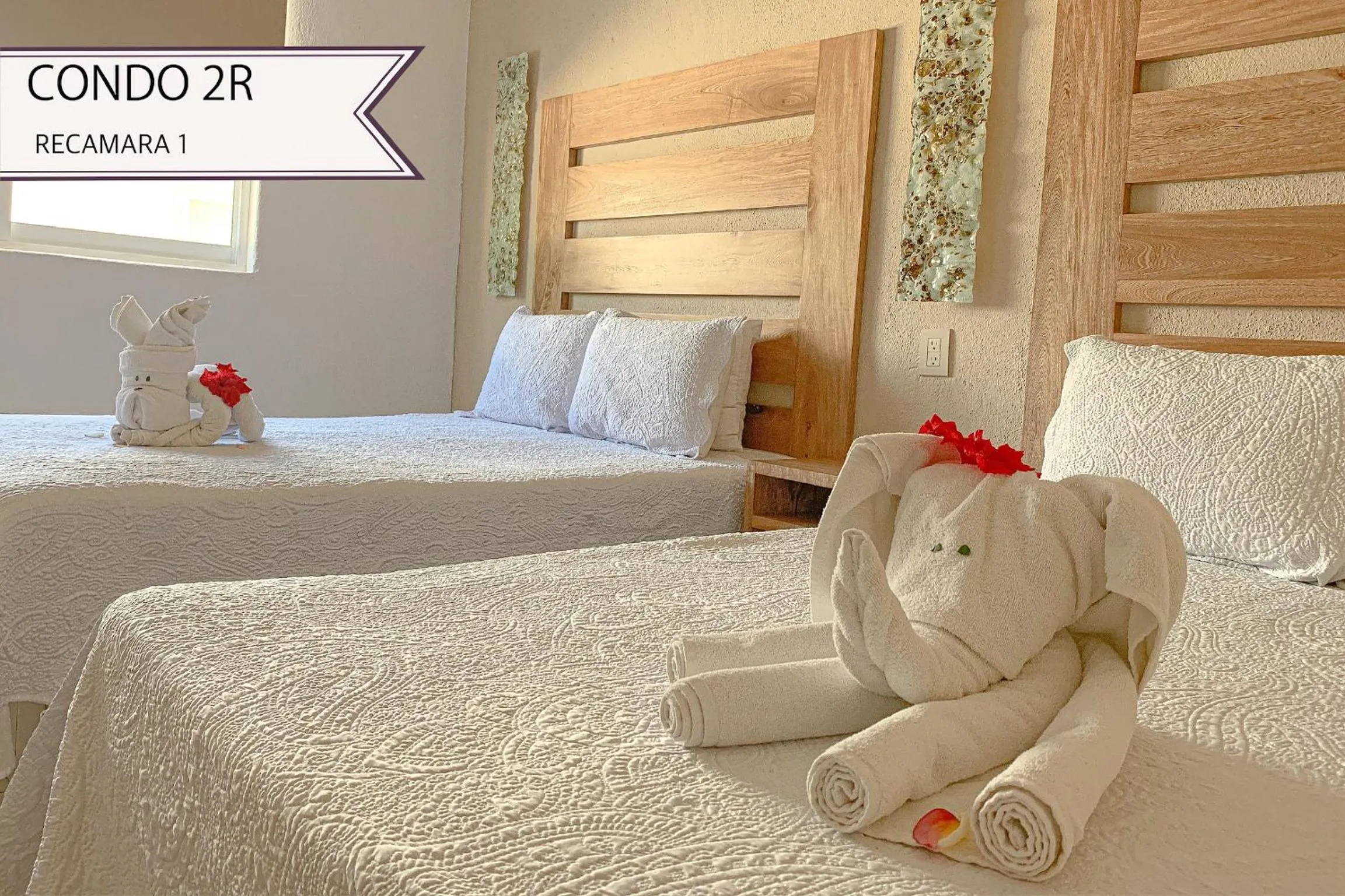 Bed in Condominios JAROJE Huatulco