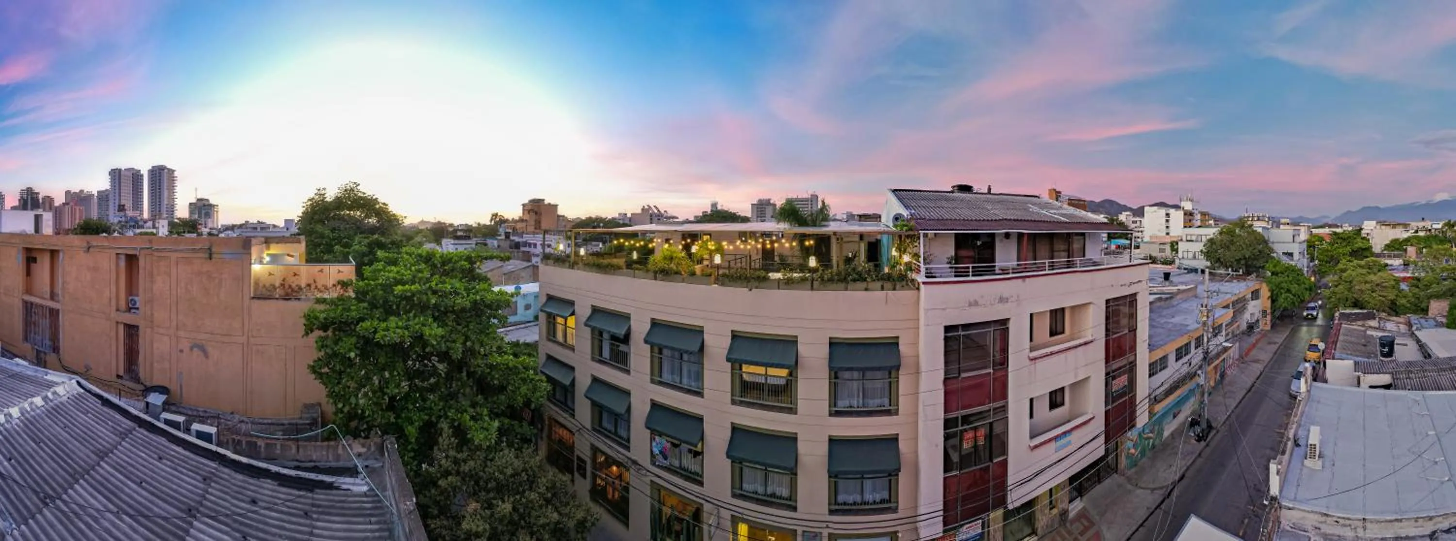 City view in Oasis Fresh Hotel