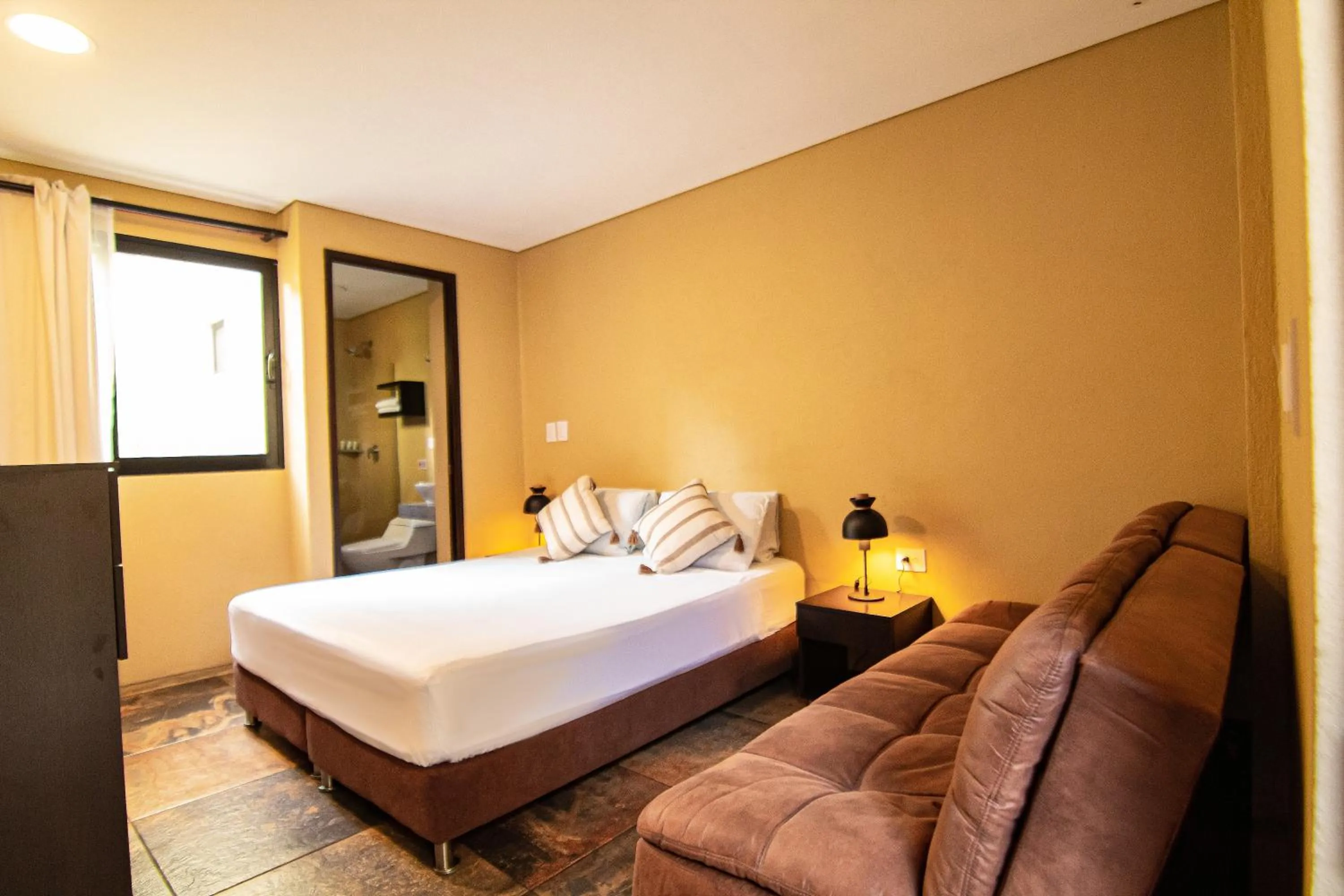 Photo of the whole room, Bed in Oasis Fresh Hotel