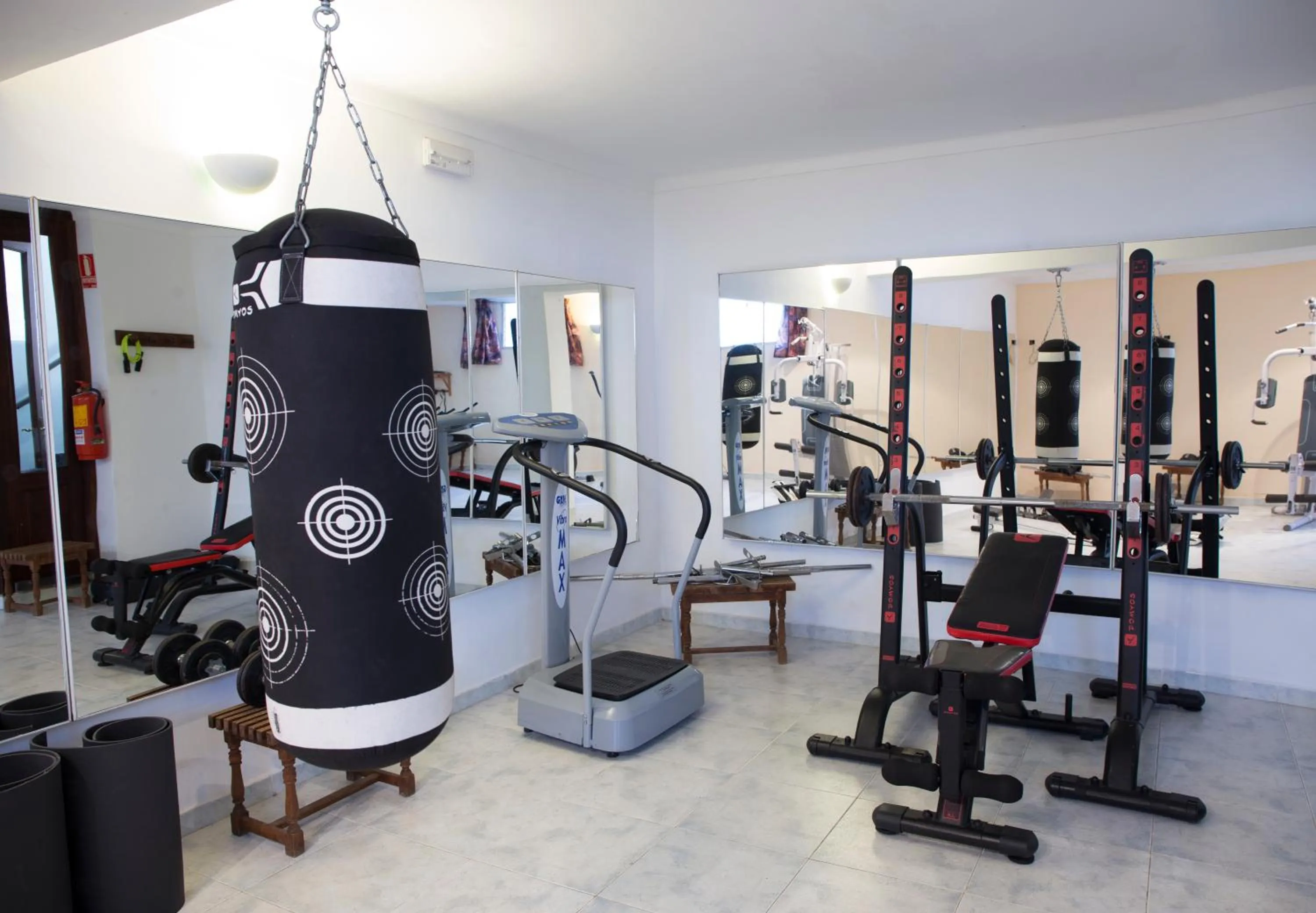 Fitness centre/facilities in Hotel Sur