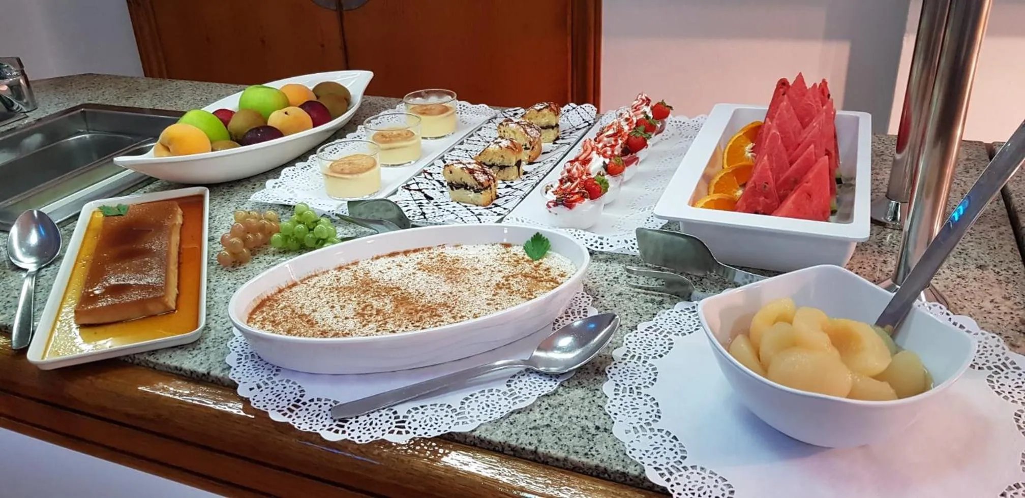 Breakfast in Hotel Sur