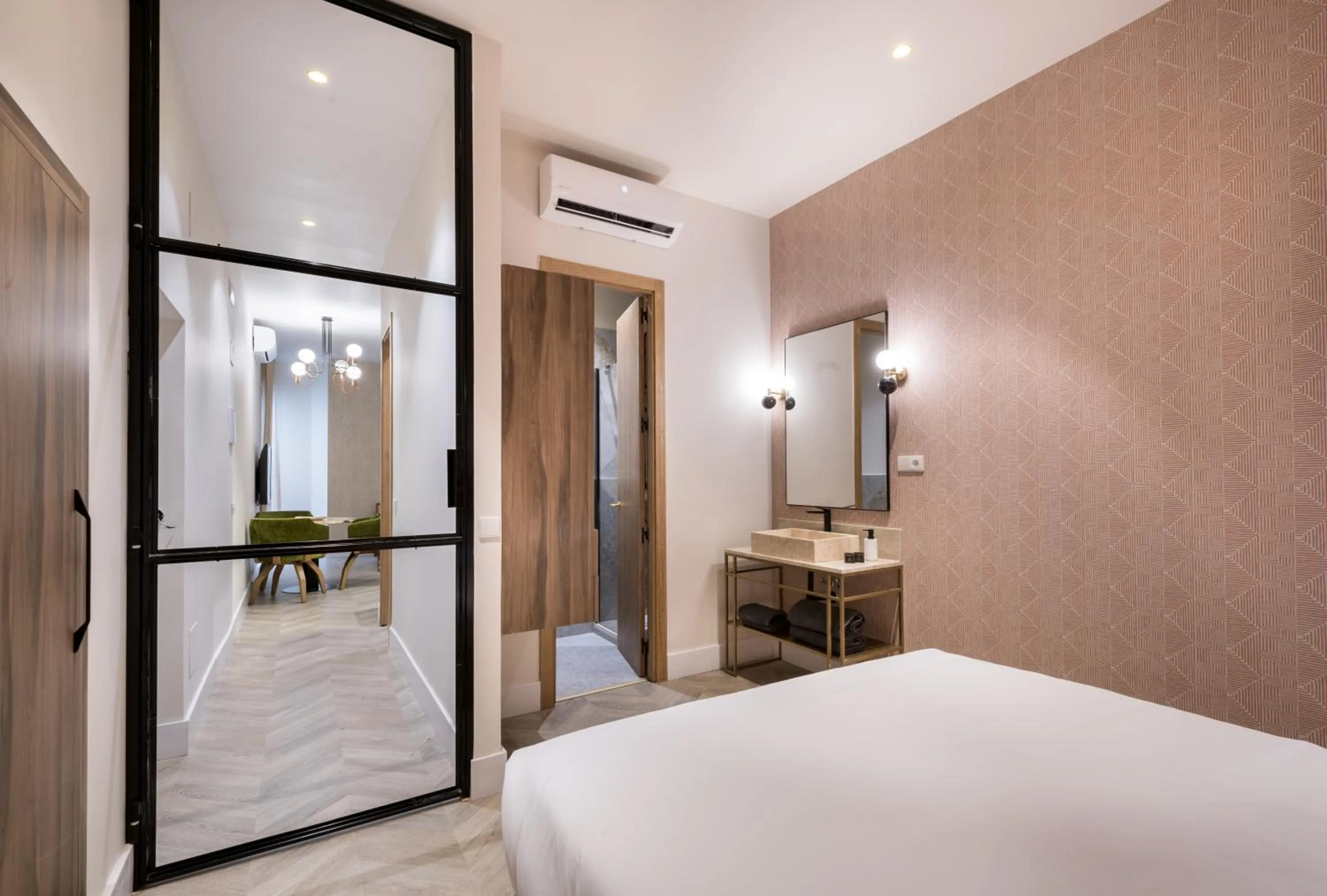 Bed in Mante House - Malasaña Design