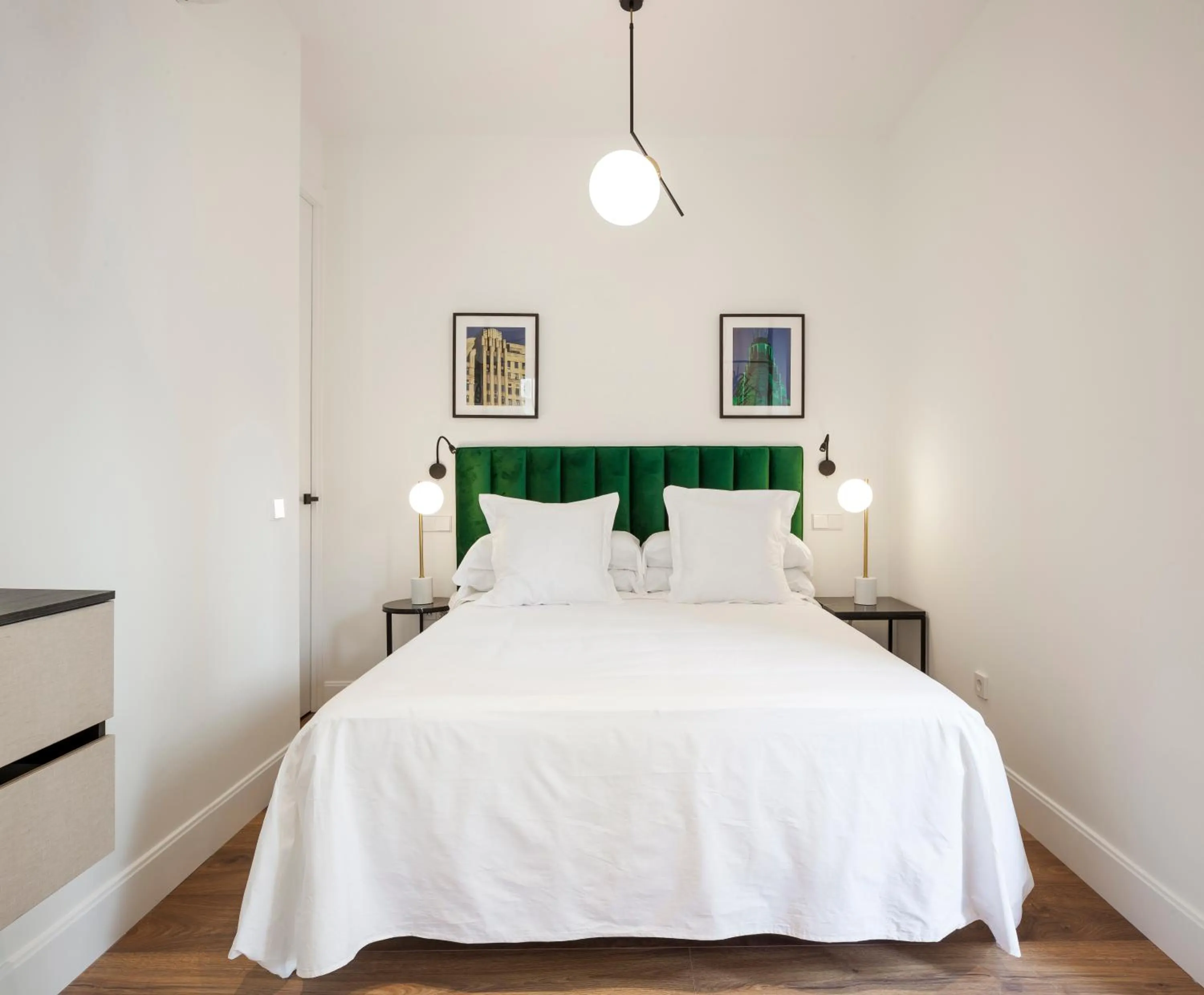Bedroom, Bed in Mante House - Malasaña Design